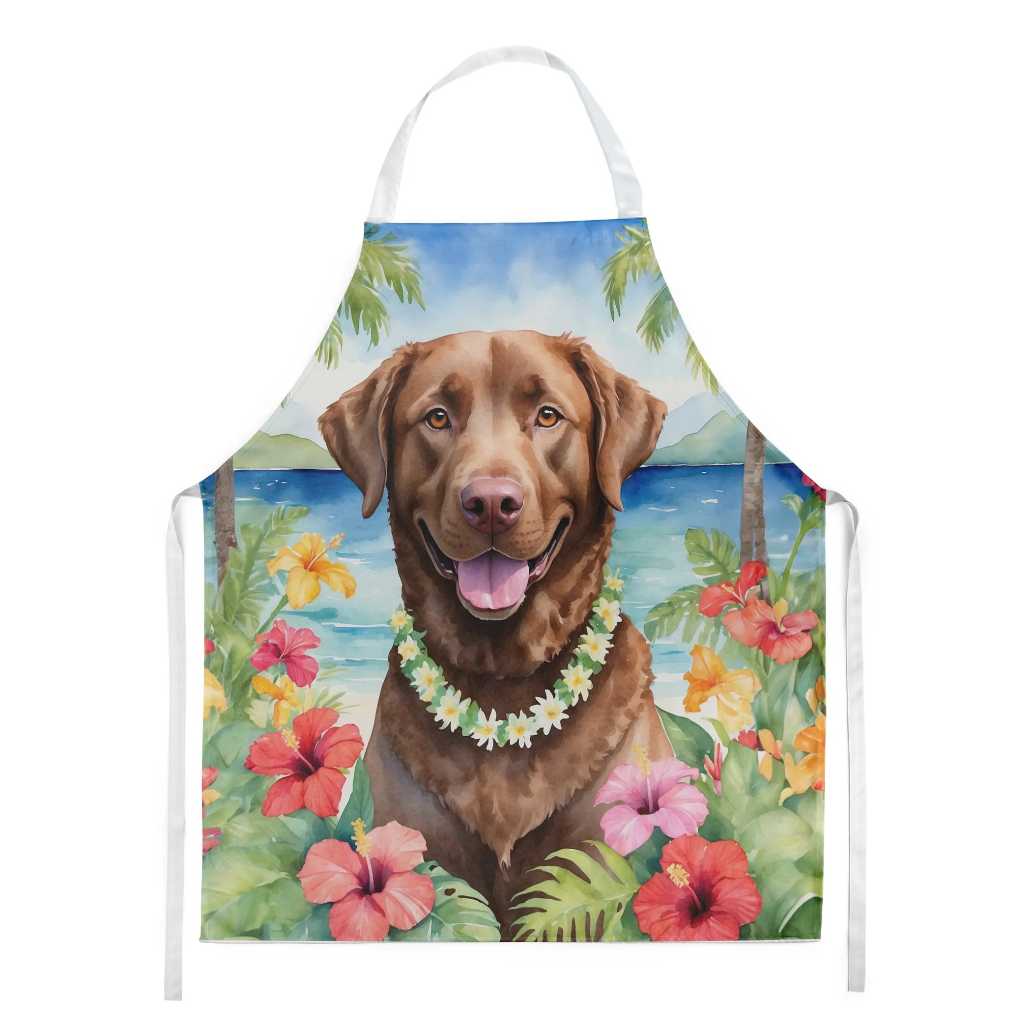 Luau Party Apron - Size: LARGE | Pack Of: 1 | Collection name: Luau party