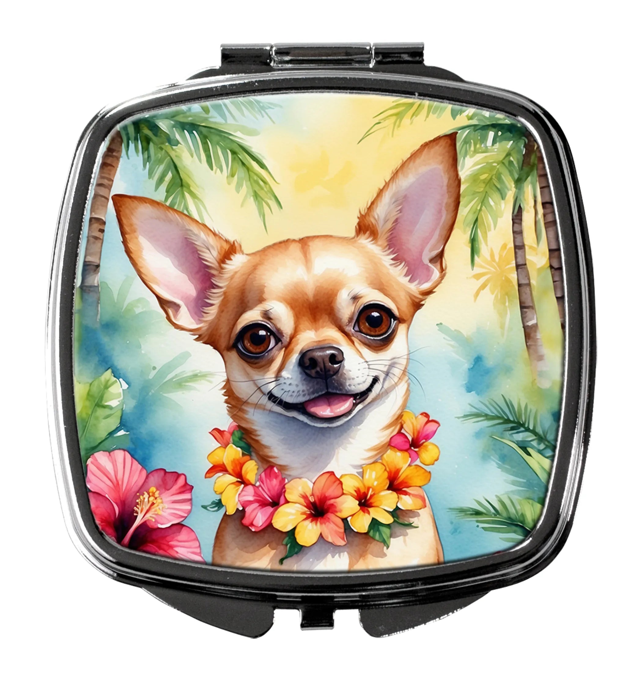 Luau Party Compact Mirror - Pack Of: 1 | Collection name: Luau party