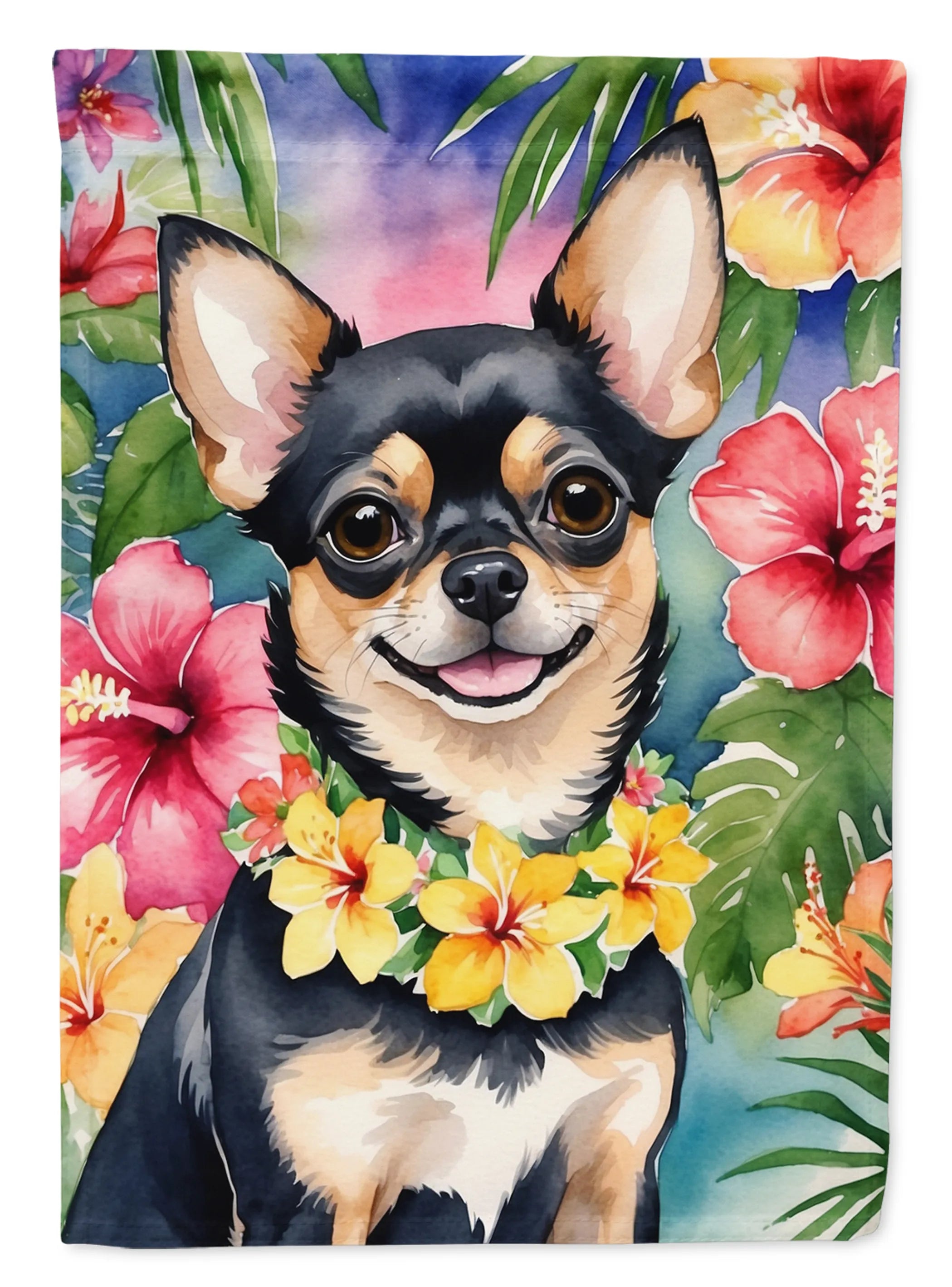 Luau Party Decorative Flag - Size: GARDEN SIZE | Pack Of: 1 | Collection name: Luau party