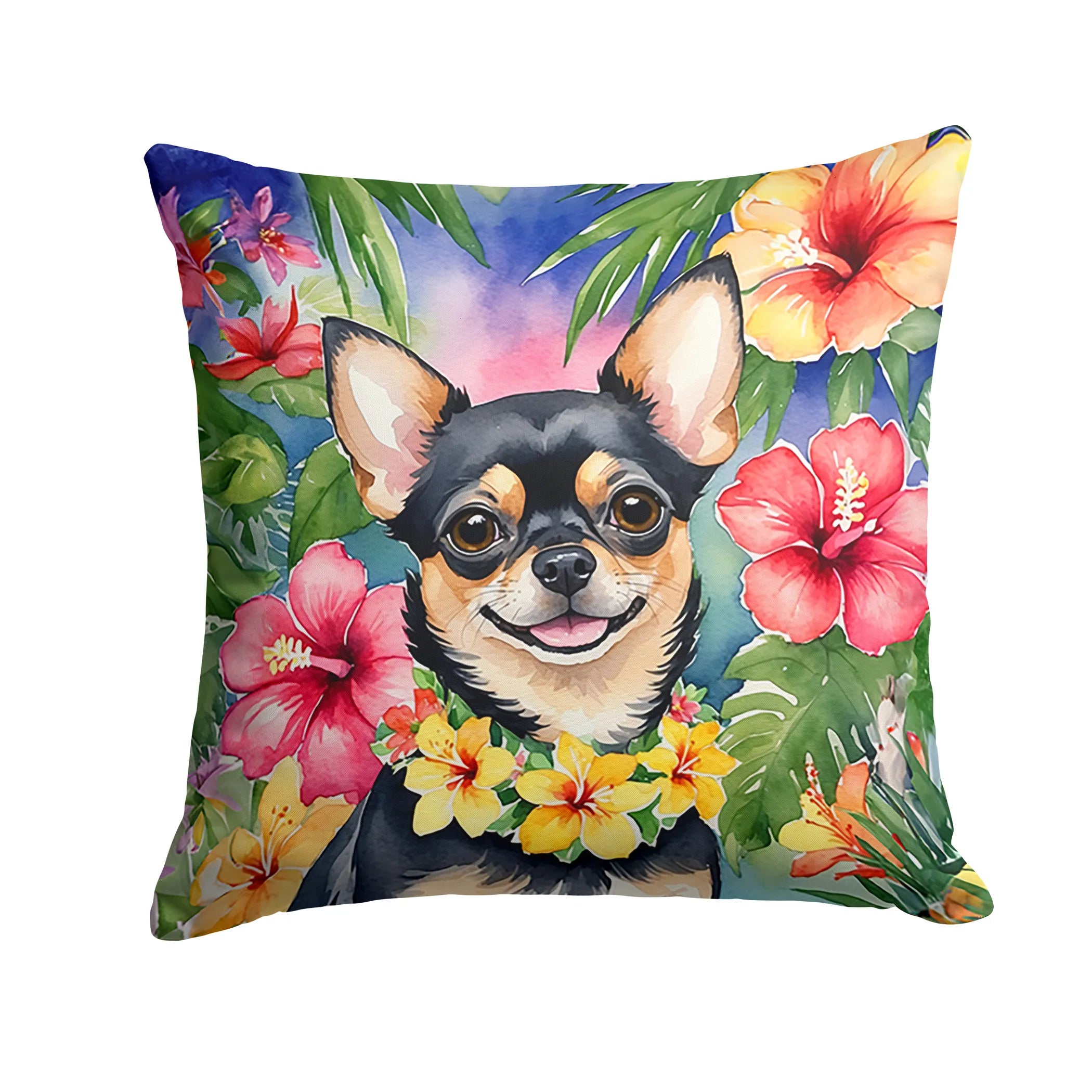 Luau Party Throw Pillow - Size: 14HX14W | Pack Of: 1 | Collection name: Luau party