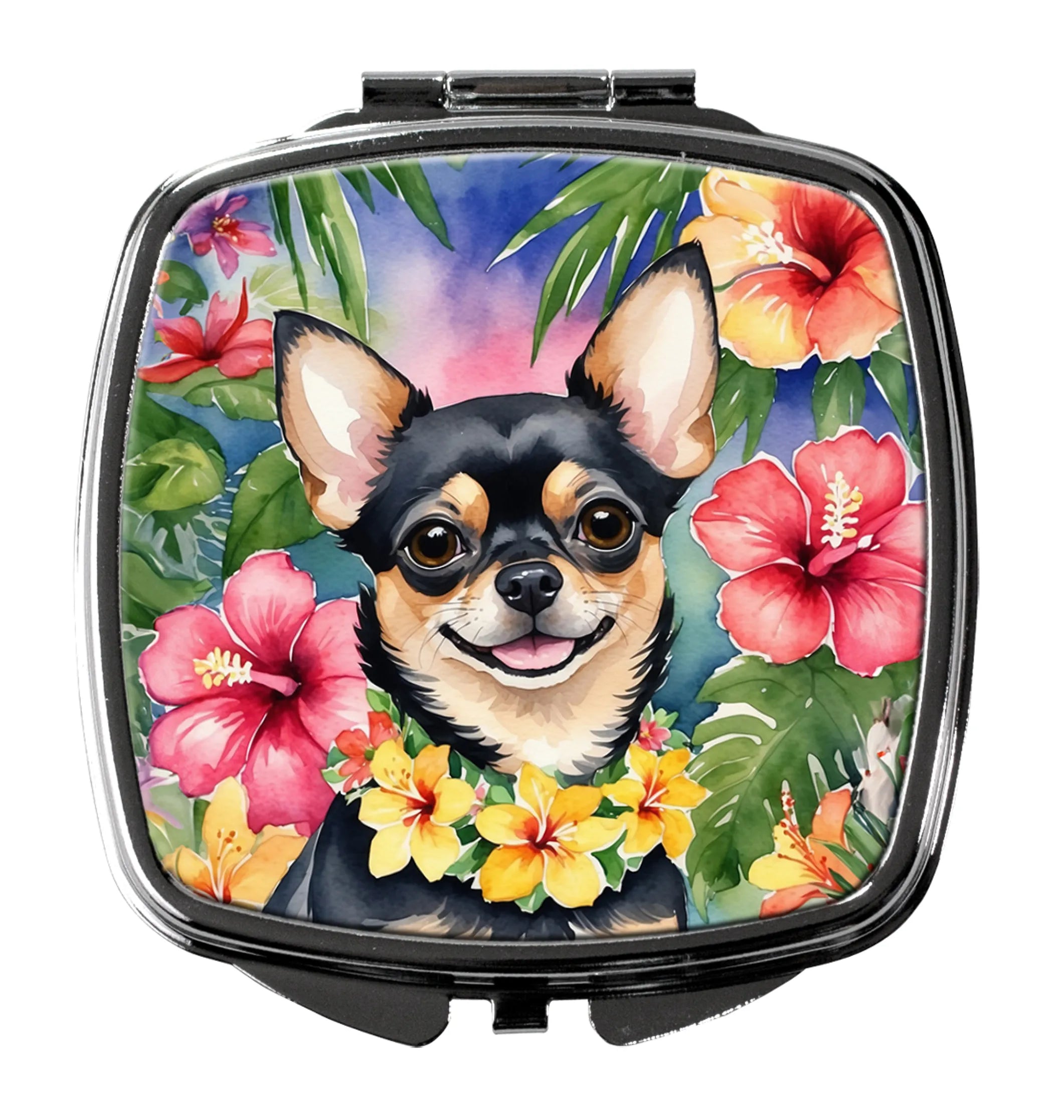 Luau Party Compact Mirror - Pack Of: 1 | Collection name: Luau party