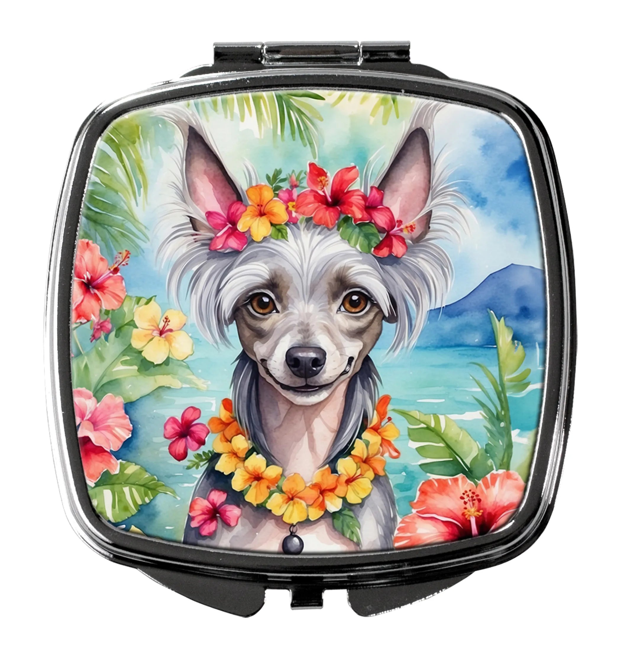 Luau Party Compact Mirror - Pack Of: 1 | Collection name: Luau party