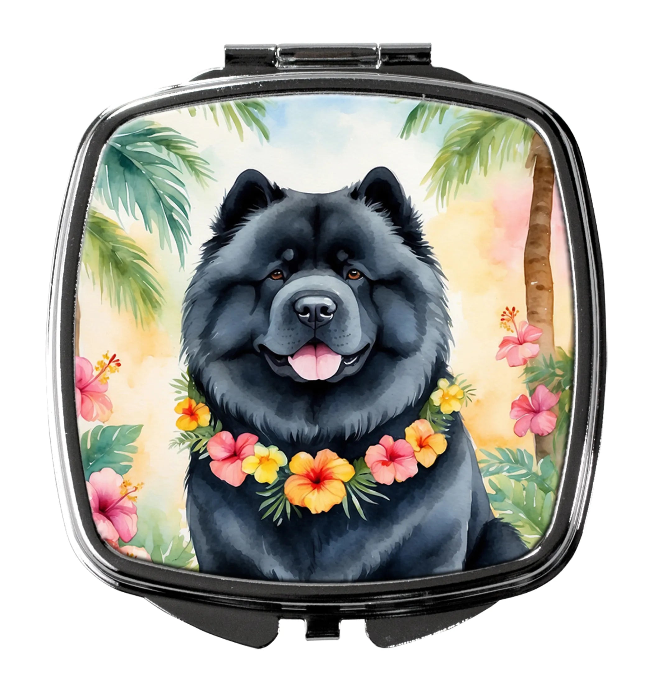 Luau Party Compact Mirror - Pack Of: 1 | Collection name: Luau party