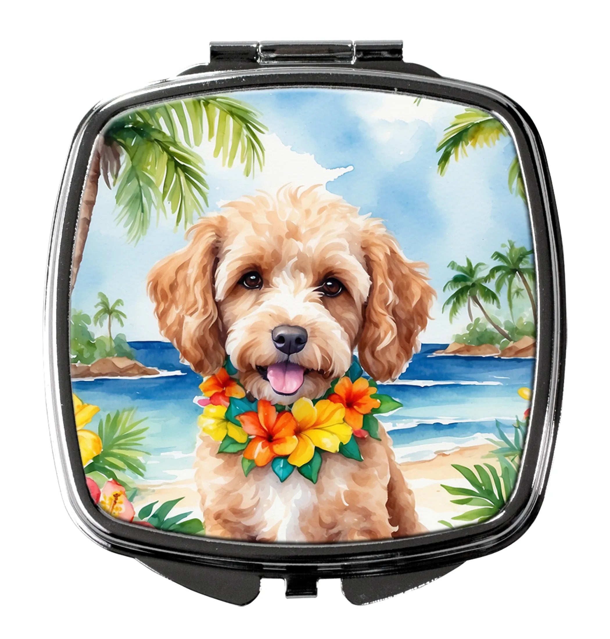 Luau Party Compact Mirror - Pack Of: 1 | Collection name: Luau party