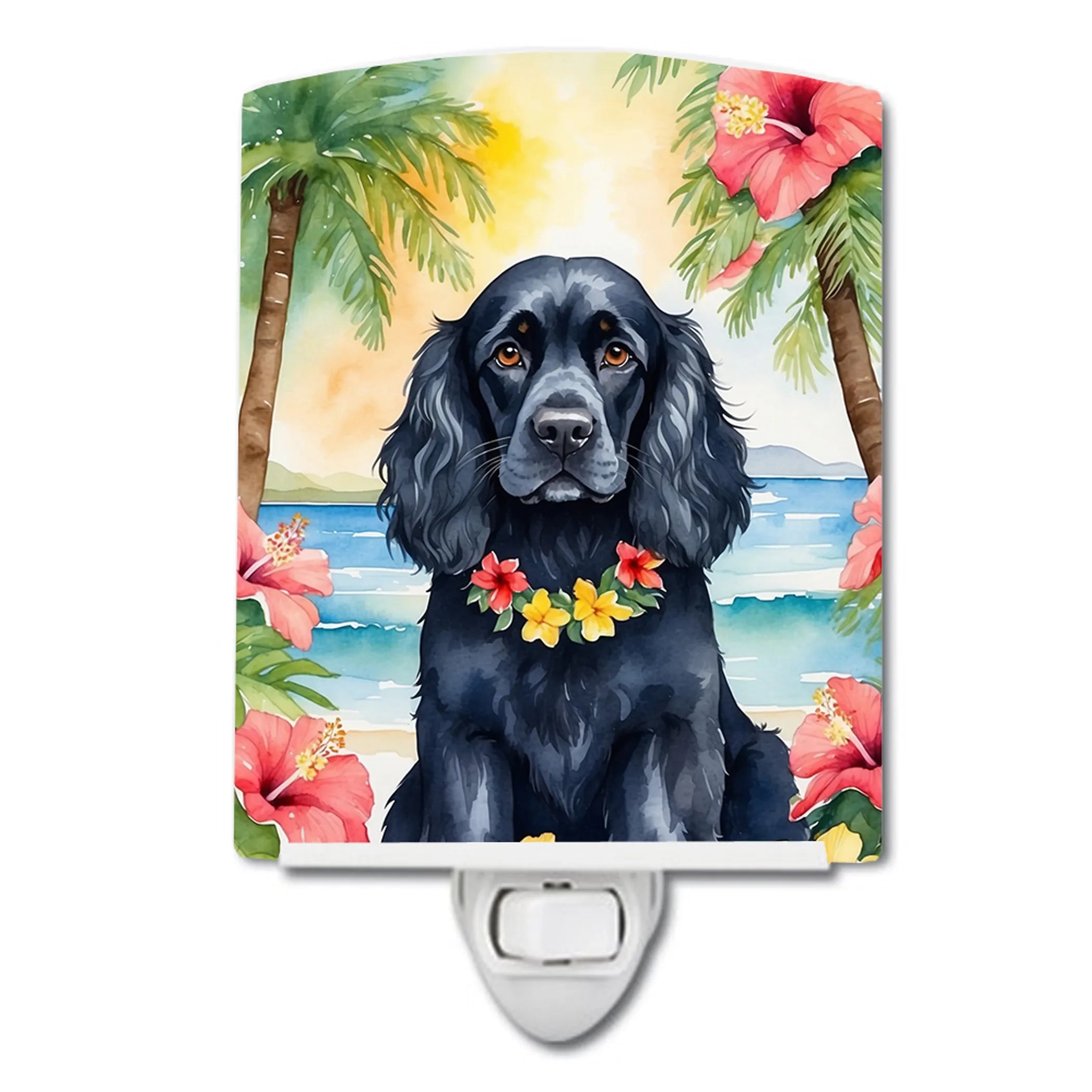 Luau Party Ceramic Night Light - Pack Of: 1 | Collection name: Luau party