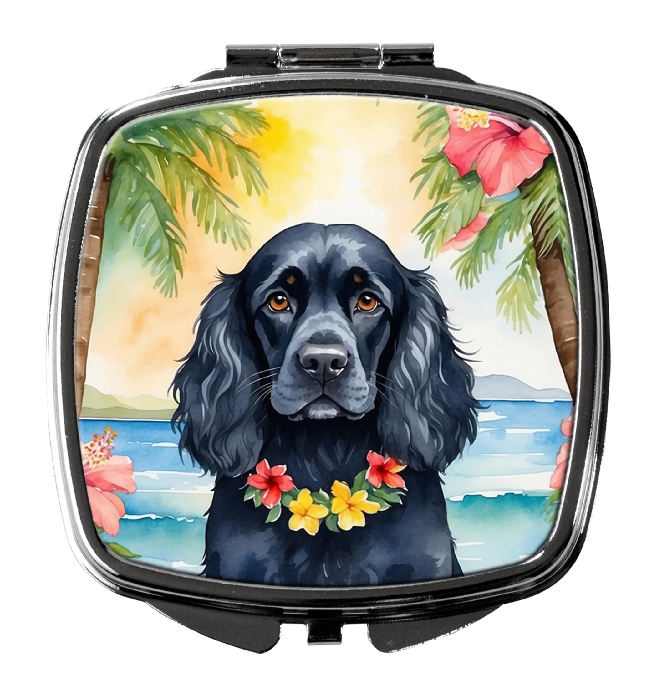 Luau Party Compact Mirror - Pack Of: 1 | Collection name: Luau party