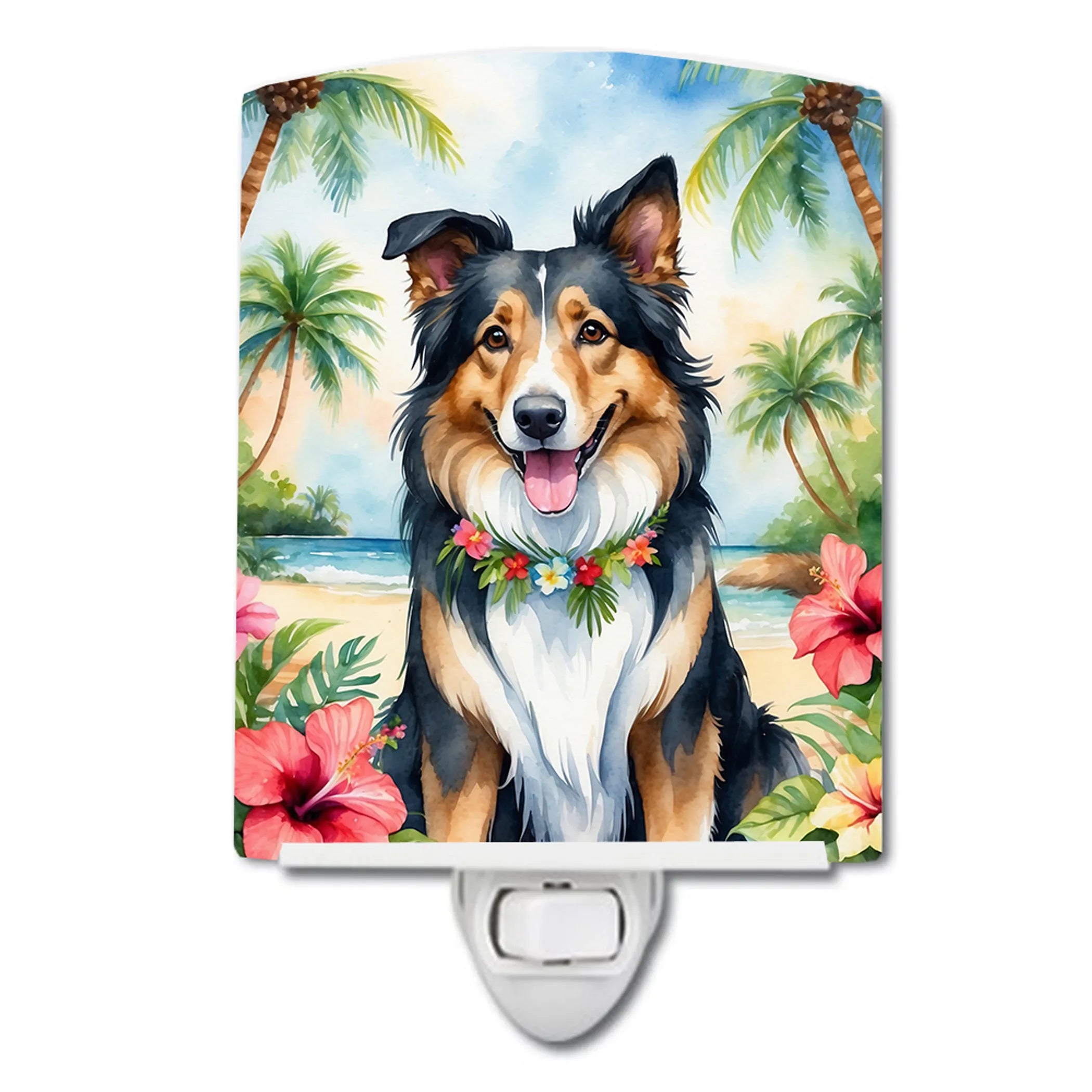 Luau Party Ceramic Night Light - Pack Of: 1 | Collection name: Luau party