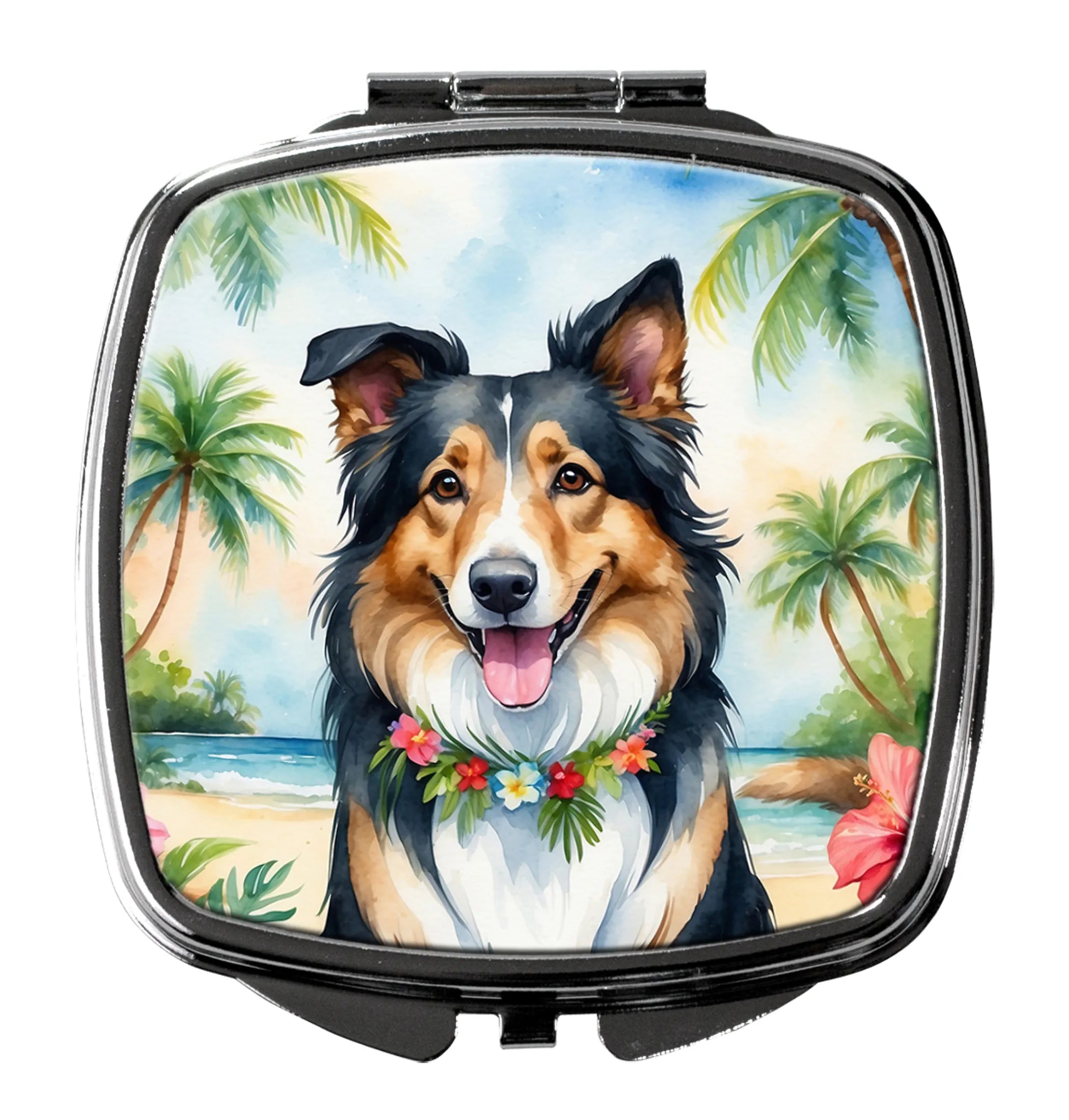 Luau Party Compact Mirror - Pack Of: 1 | Collection name: Luau party