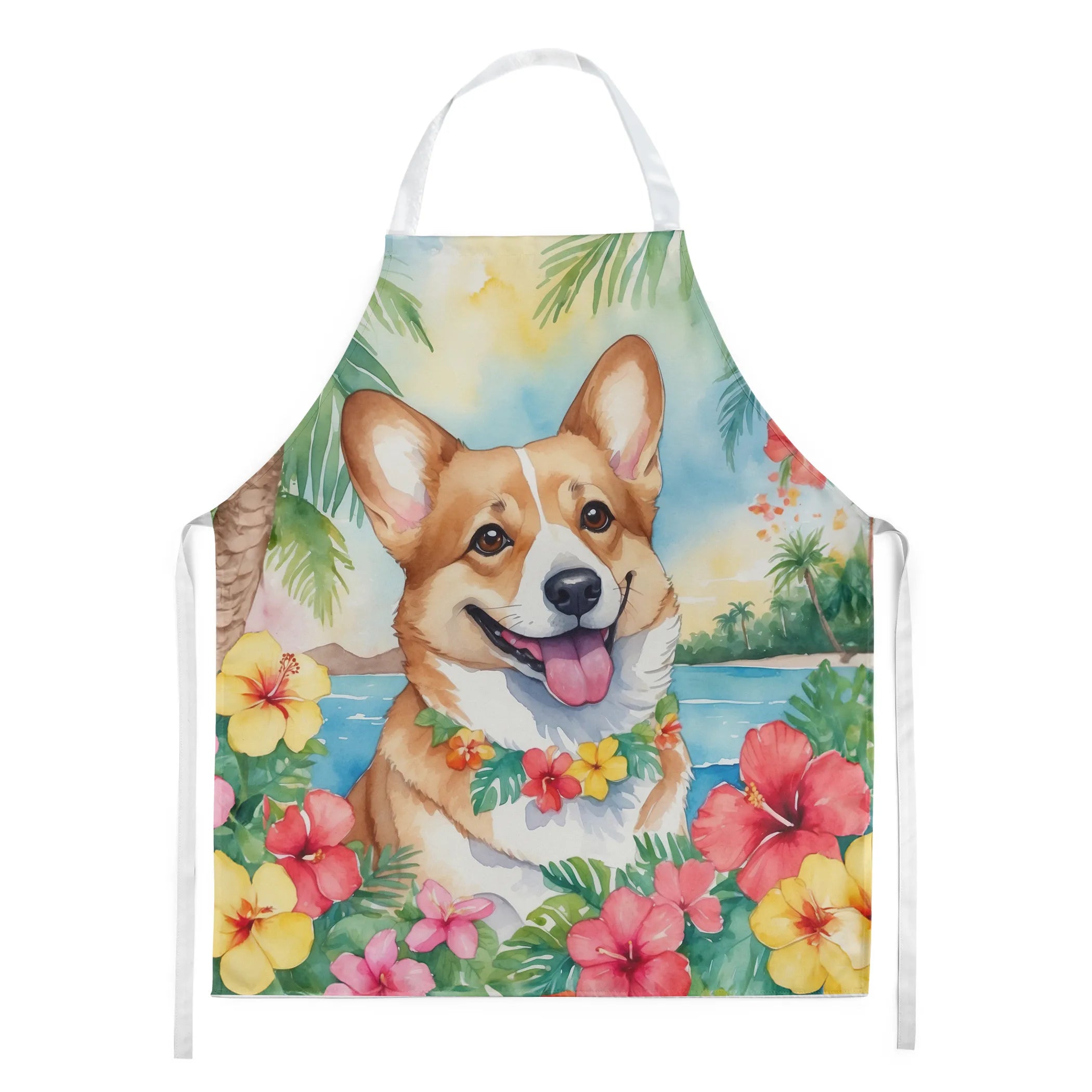 Luau Party Apron - Size: LARGE | Pack Of: 1 | Collection name: Luau party