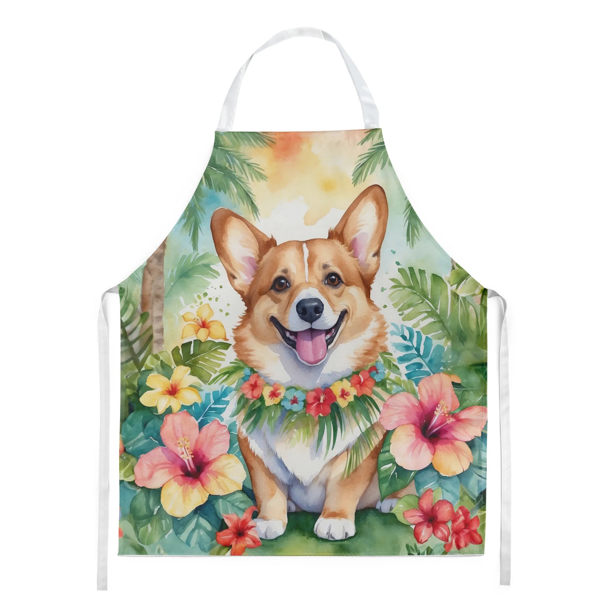 Luau Party Apron - Size: LARGE | Pack Of: 1 | Collection name: Luau party