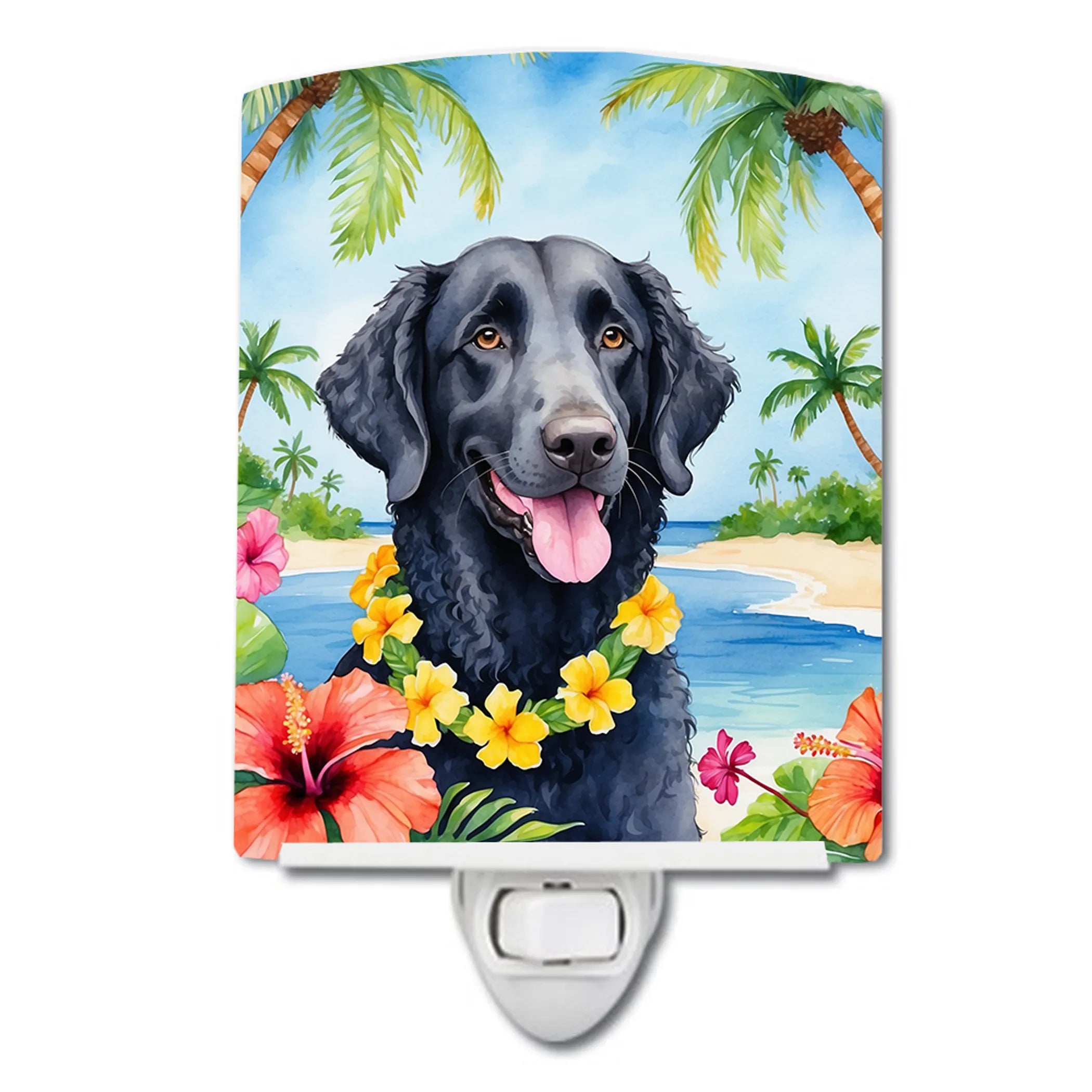 Luau Party Ceramic Night Light - Pack Of: 1 | Collection name: Luau party