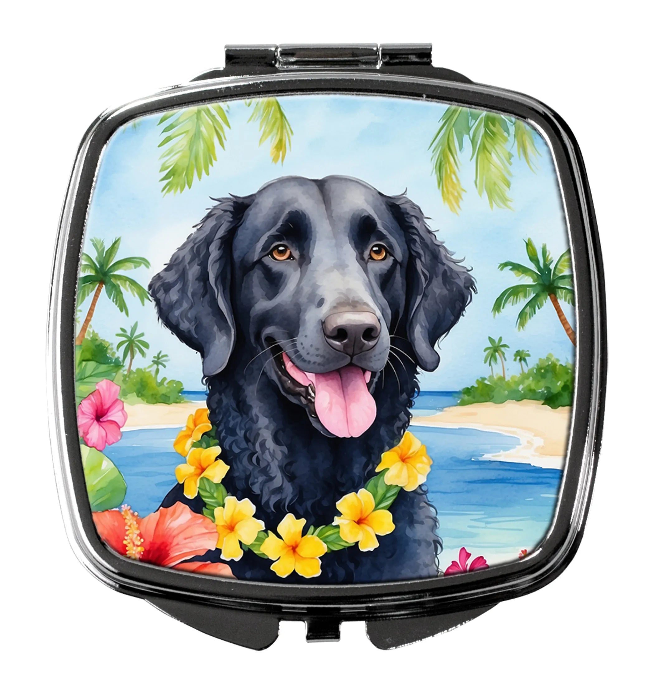 Luau Party Compact Mirror - Pack Of: 1 | Collection name: Luau party