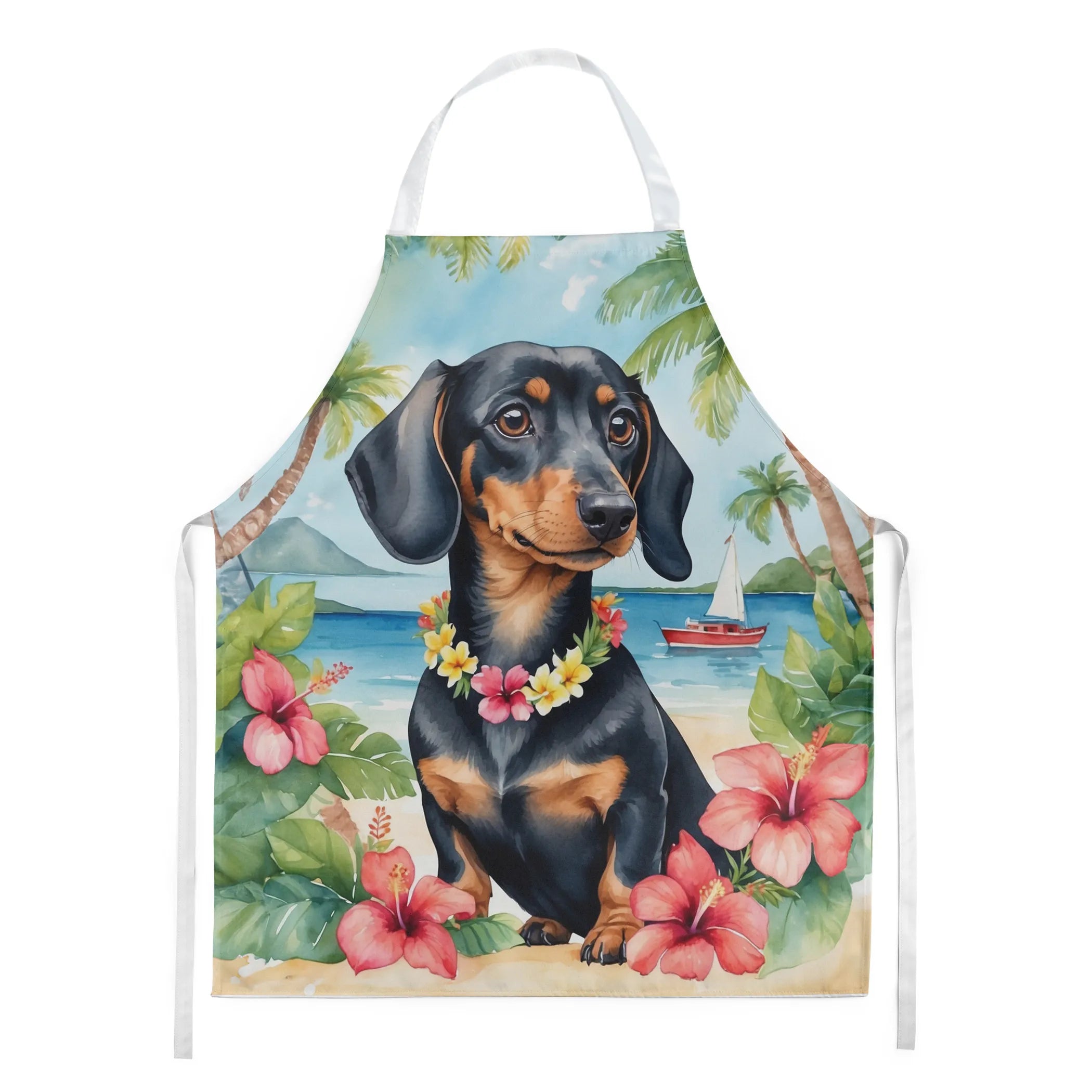 Luau Party Apron - Size: LARGE | Pack Of: 1 | Collection name: Luau party