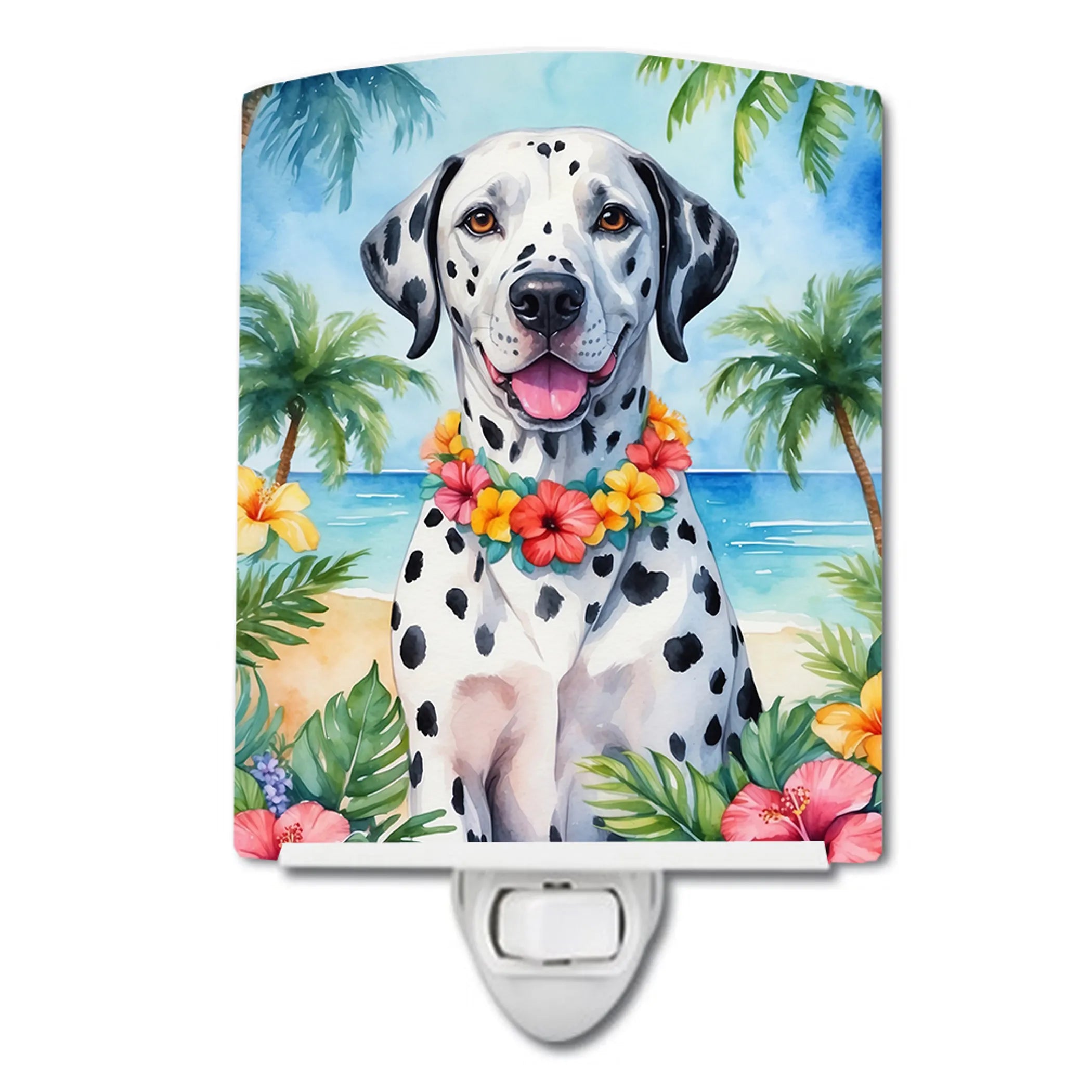 Luau Party Ceramic Night Light - Pack Of: 1 | Collection name: Luau party