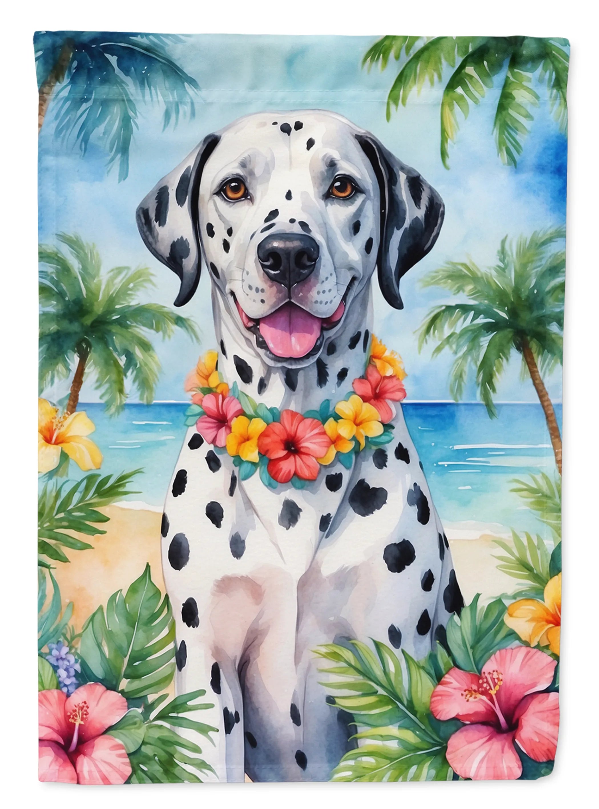Luau Party Decorative Flag - Size: GARDEN SIZE | Pack Of: 1 | Collection name: Luau party