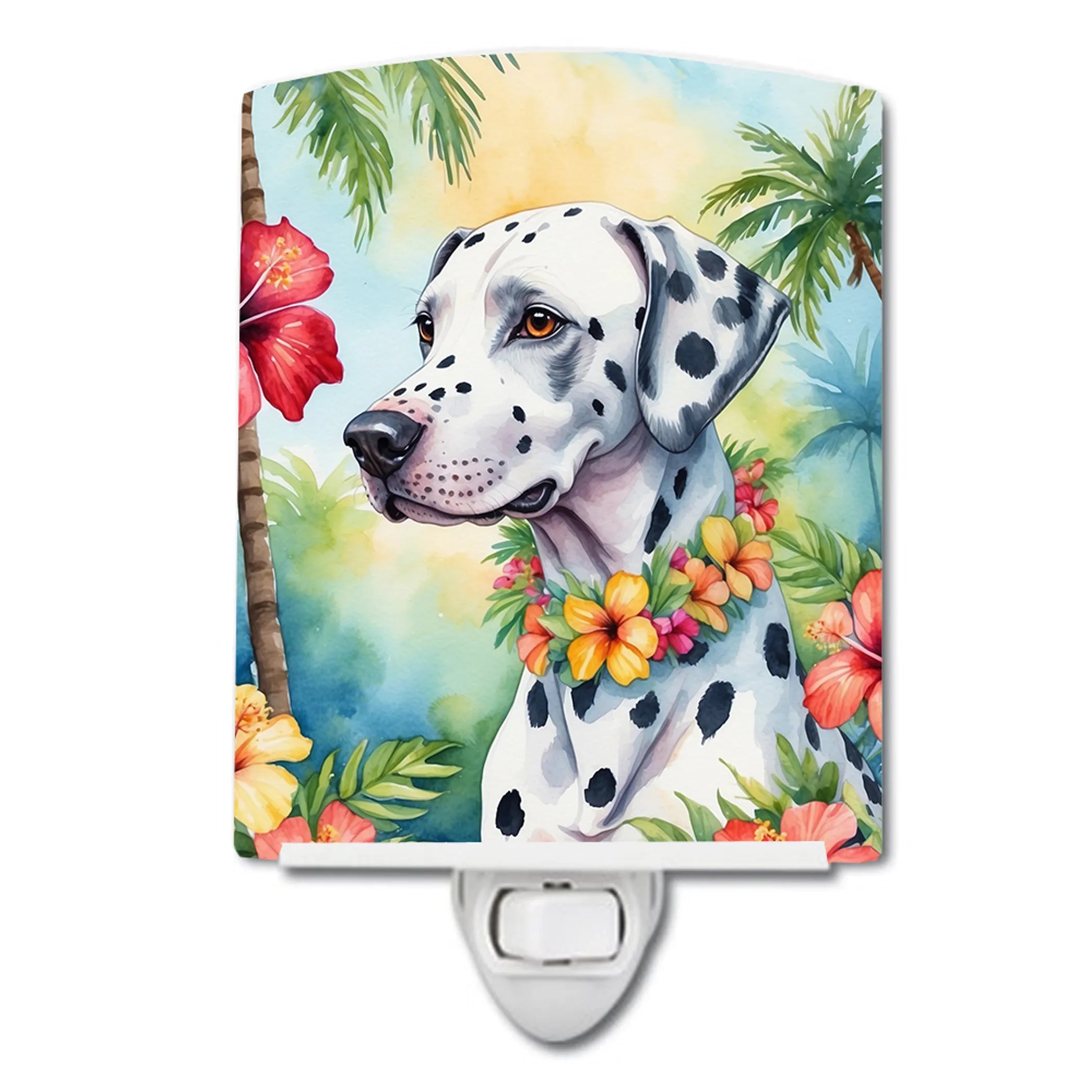 Luau Party Ceramic Night Light - Pack Of: 1 | Collection name: Luau party