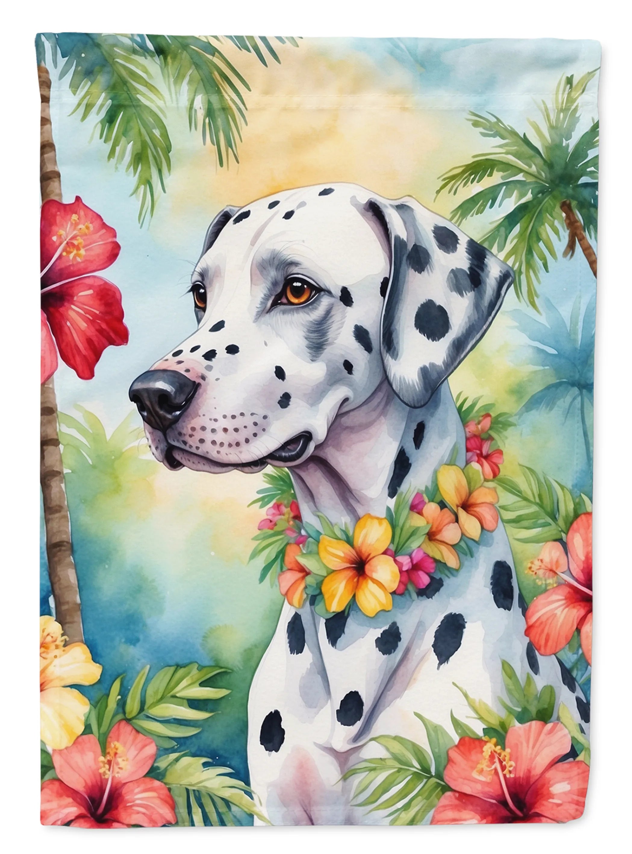 Luau Party Decorative Flag - Size: GARDEN SIZE | Pack Of: 1 | Collection name: Luau party