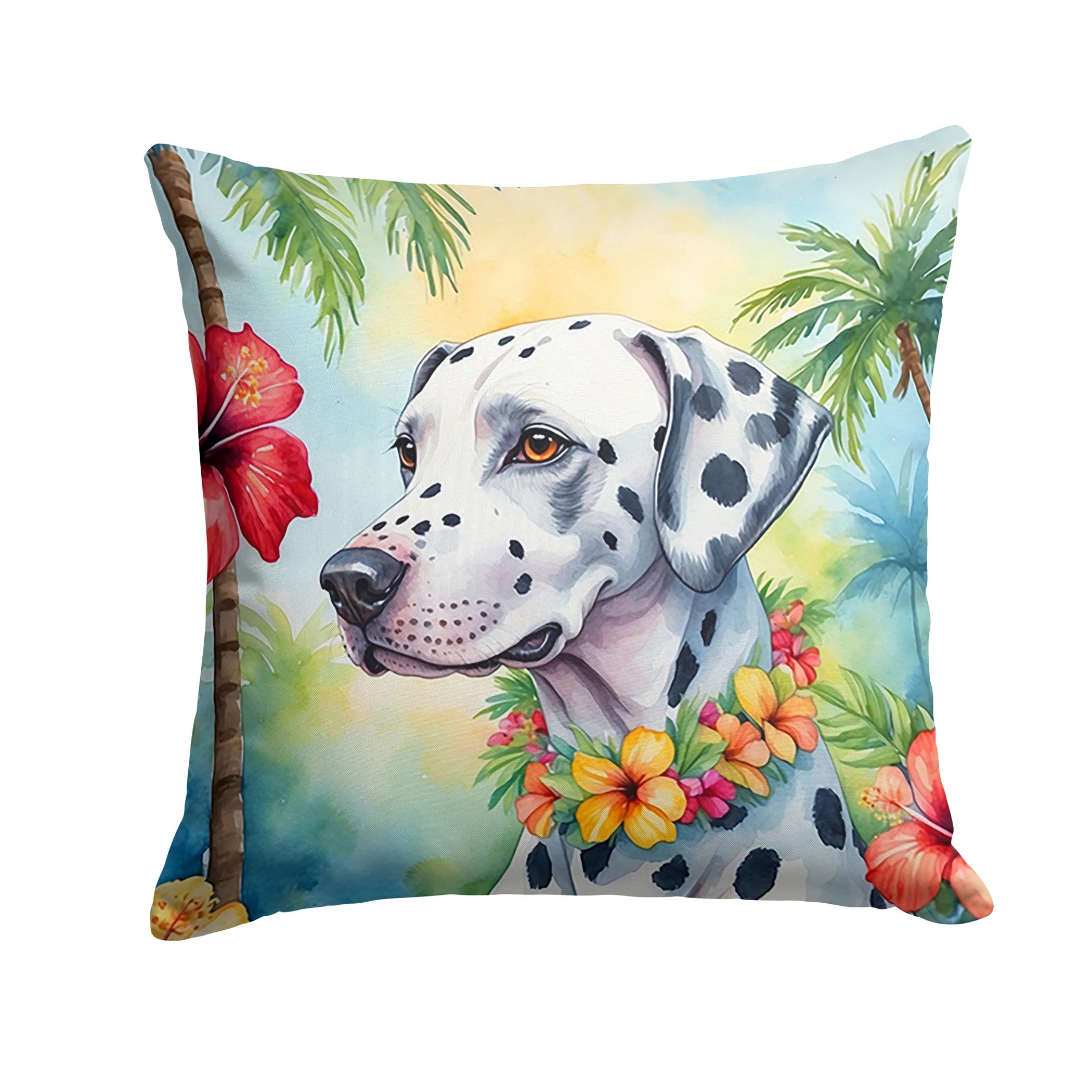 Luau Party Throw Pillow - Size: 14HX14W | Pack Of: 1 | Collection name: Luau party