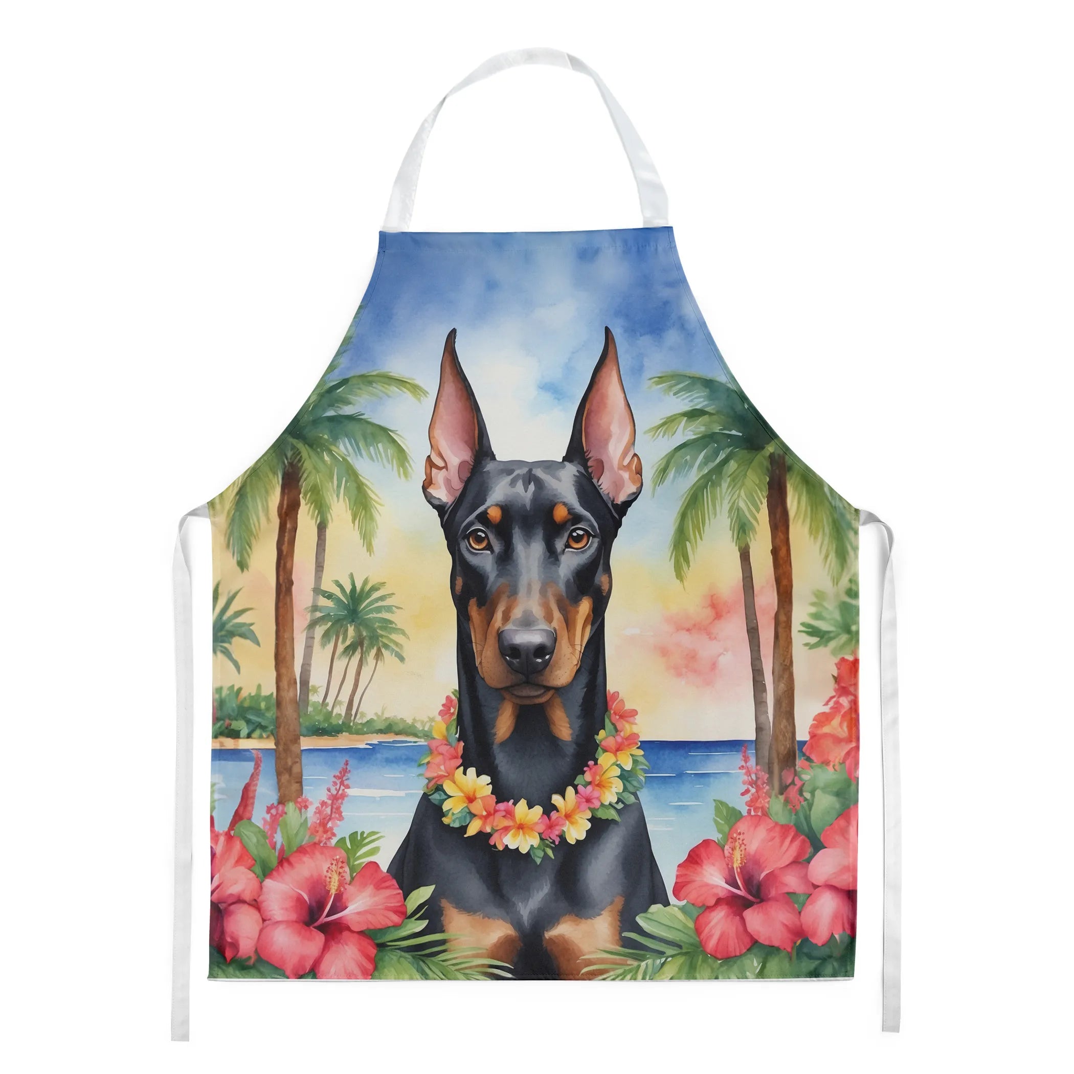 Luau Party Apron - Size: LARGE | Pack Of: 1 | Collection name: Luau party