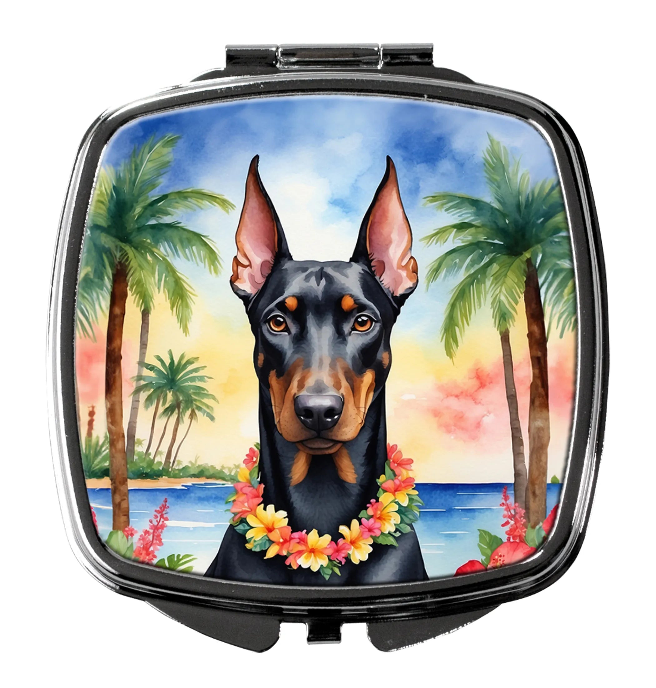 Luau Party Compact Mirror - Pack Of: 1 | Collection name: Luau party
