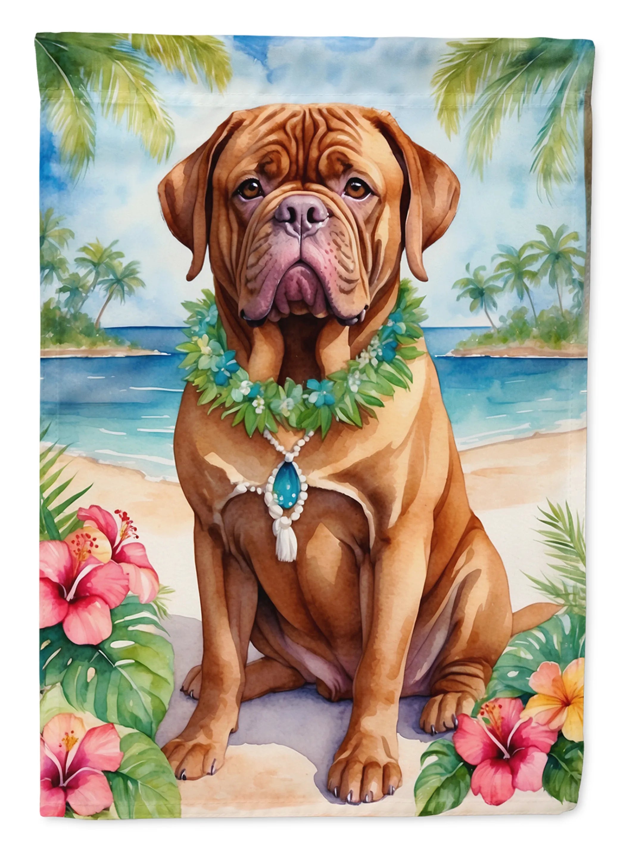 Luau Party Decorative Flag - Size: GARDEN SIZE | Pack Of: 1 | Collection name: Luau party