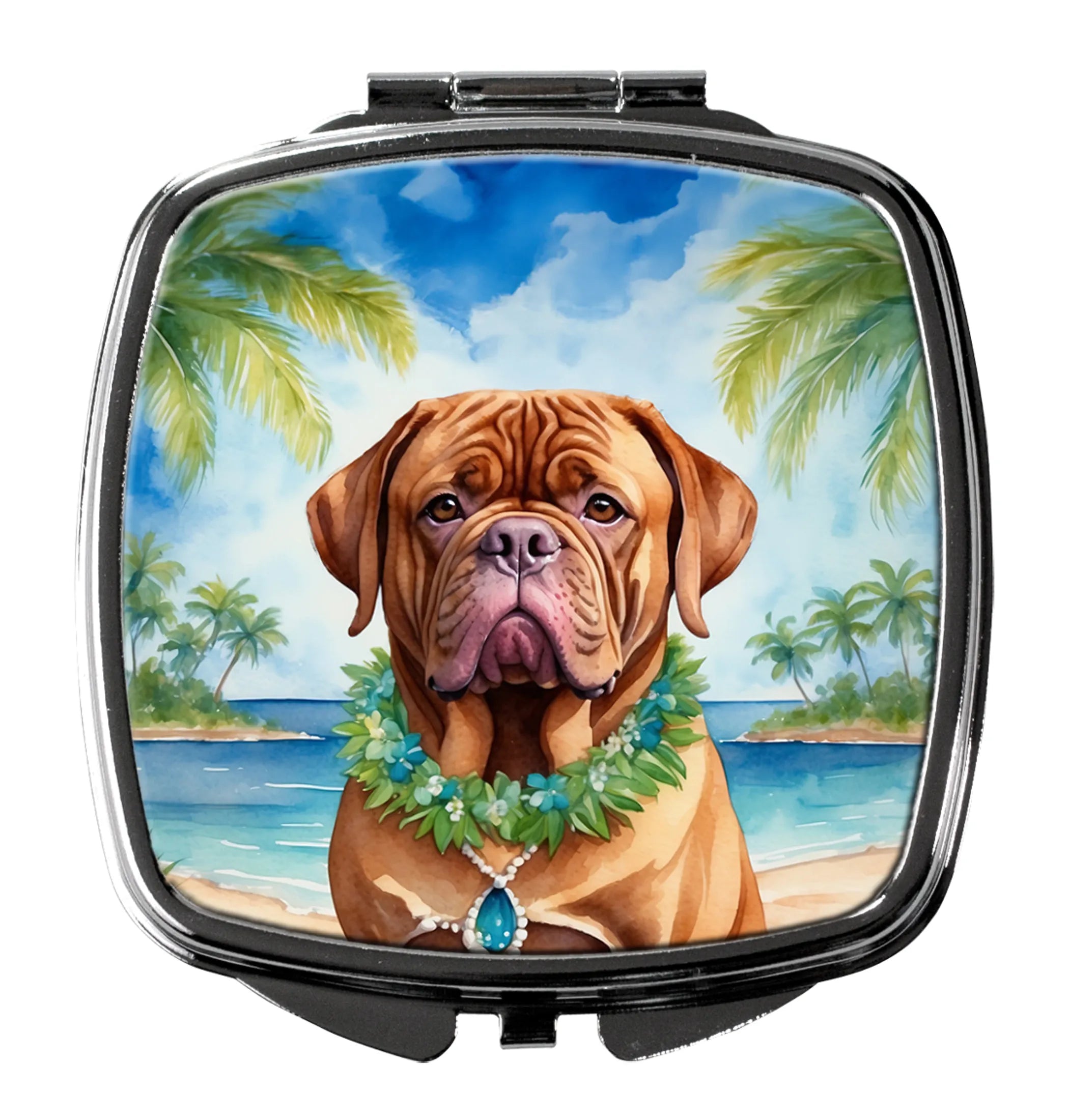 Luau Party Compact Mirror - Pack Of: 1 | Collection name: Luau party