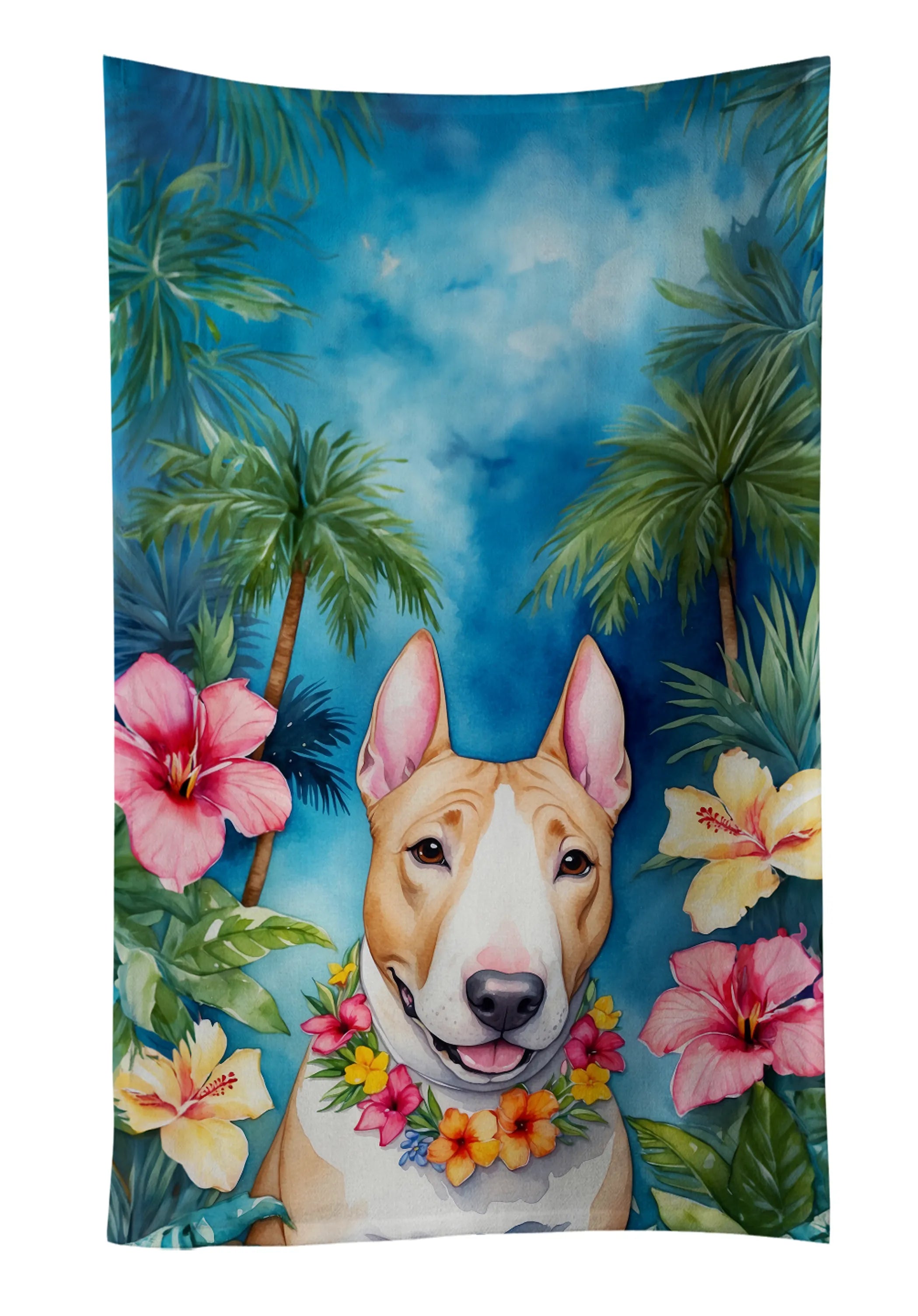 Luau Party Kitchen Towel - Size: 25HX15W | Pack Of: 1 | Collection name: Luau party