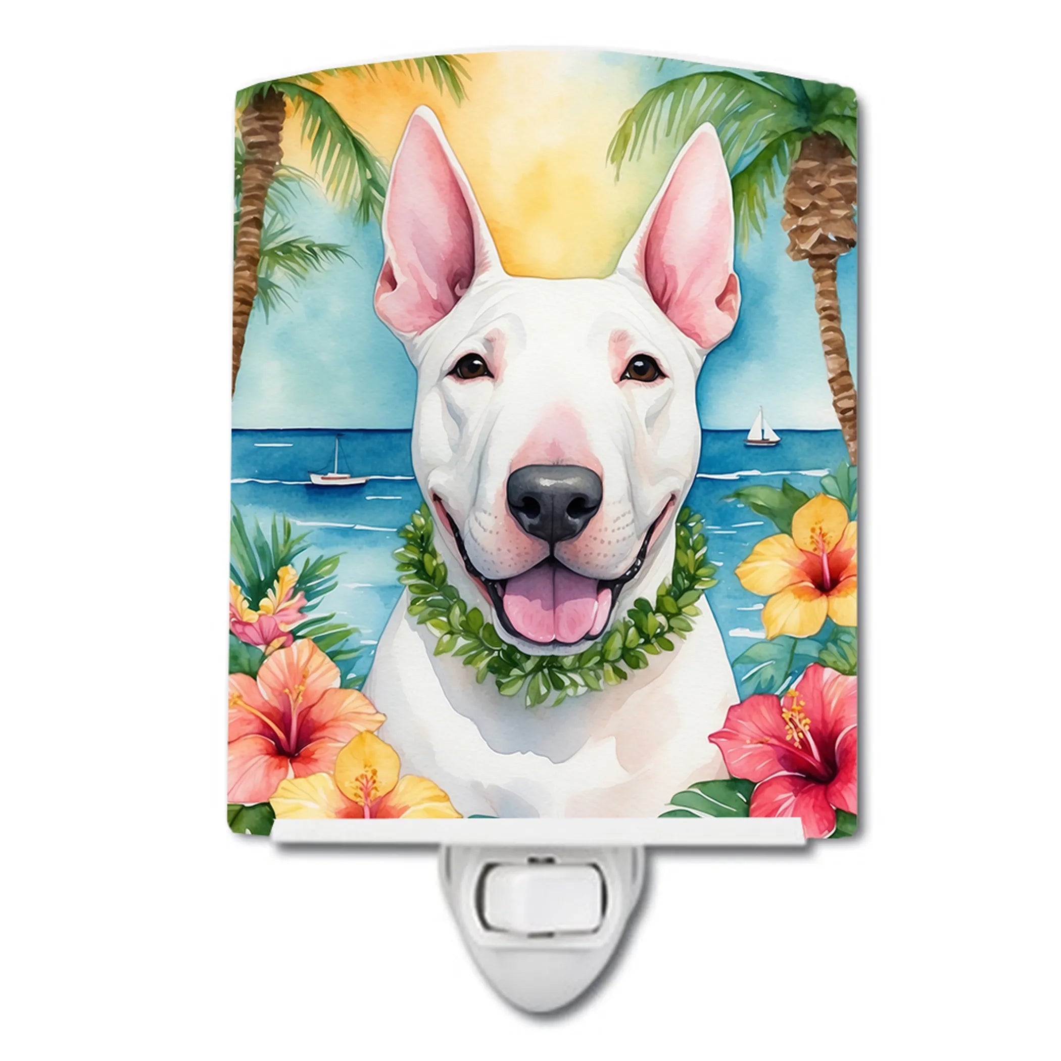 Luau Party Ceramic Night Light - Pack Of: 1 | Collection name: Luau party