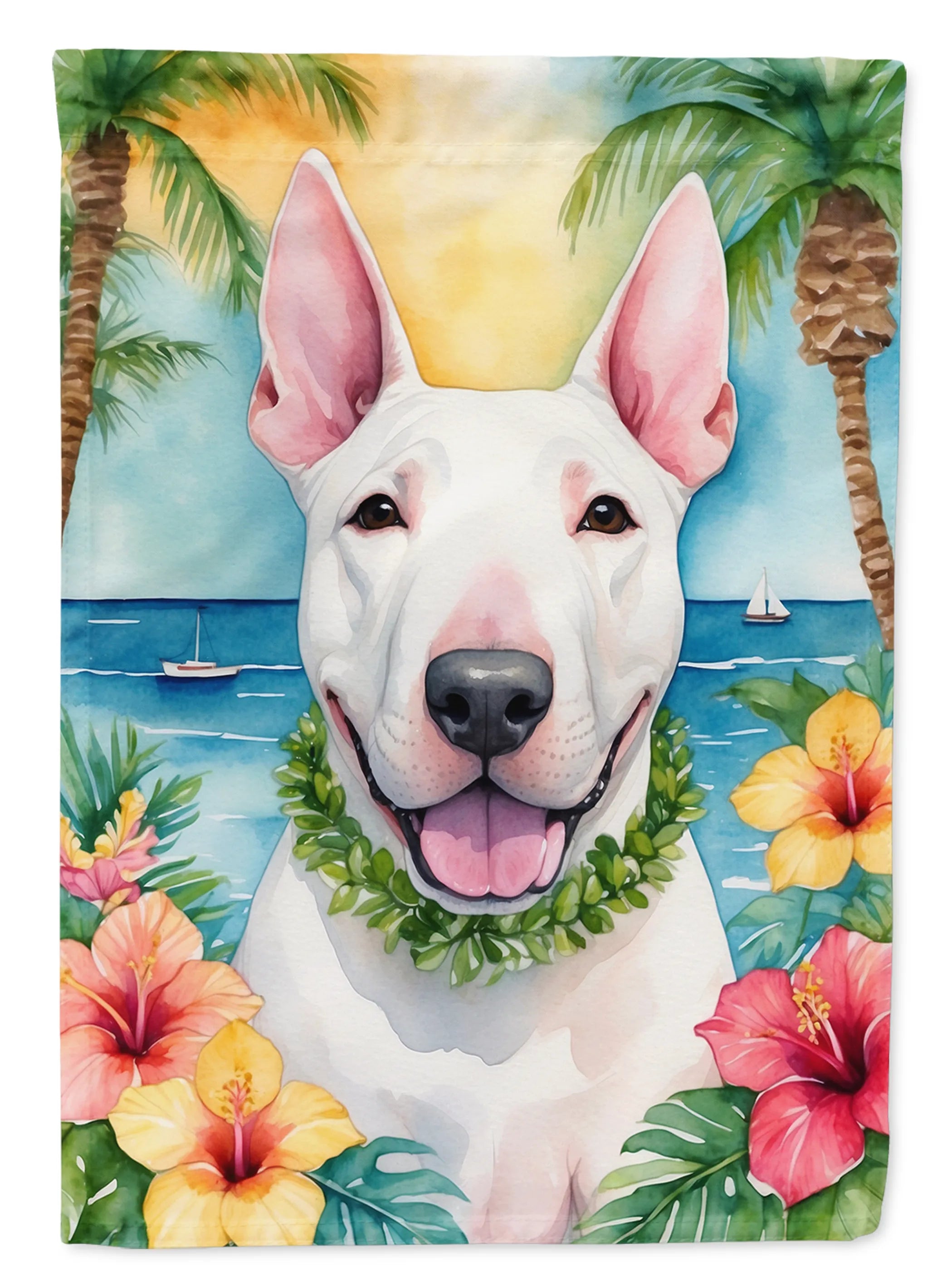 Luau Party Decorative Flag - Size: GARDEN SIZE | Pack Of: 1 | Collection name: Luau party