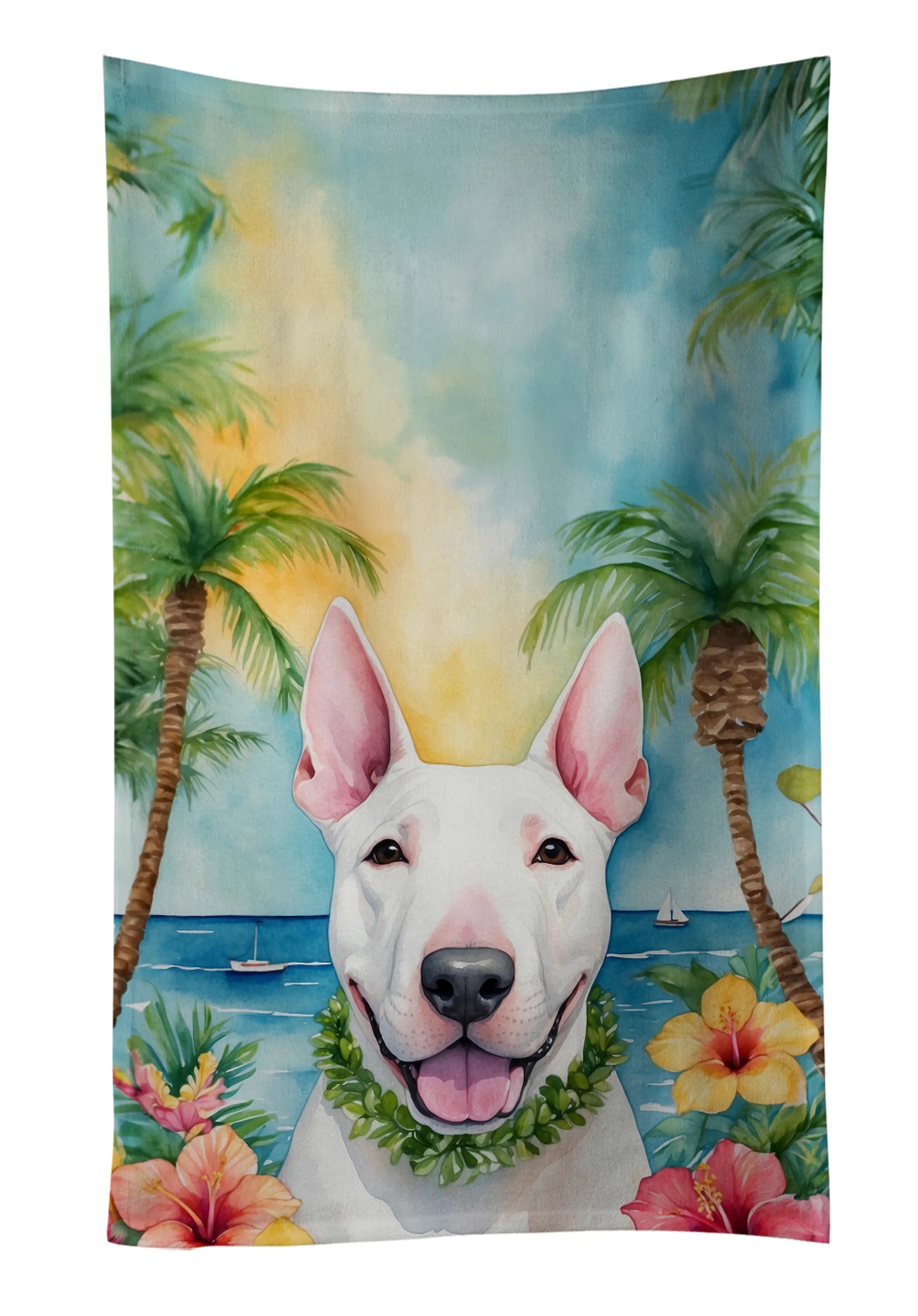 Luau Party Kitchen Towel - Size: 25HX15W | Pack Of: 1 | Collection name: Luau party