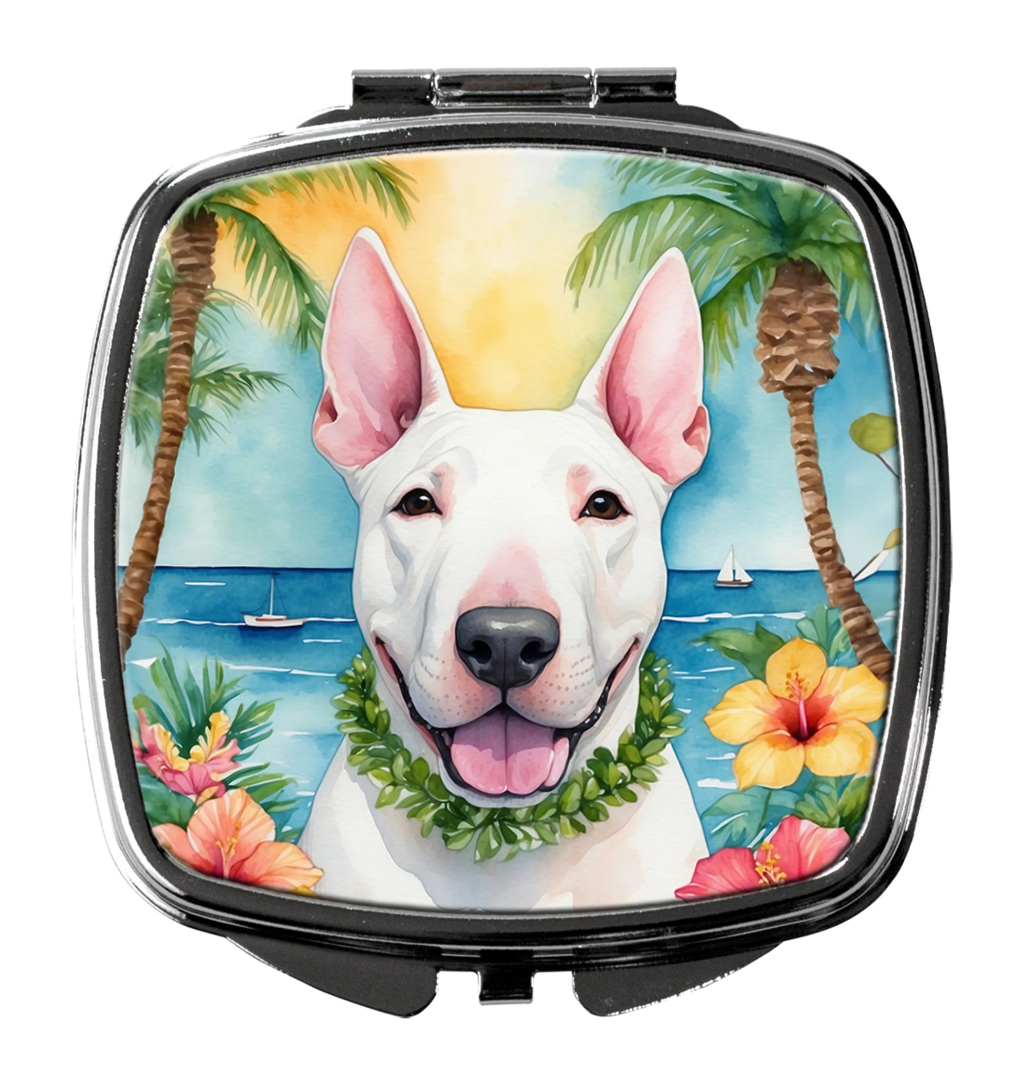 Luau Party Compact Mirror - Pack Of: 1 | Collection name: Luau party