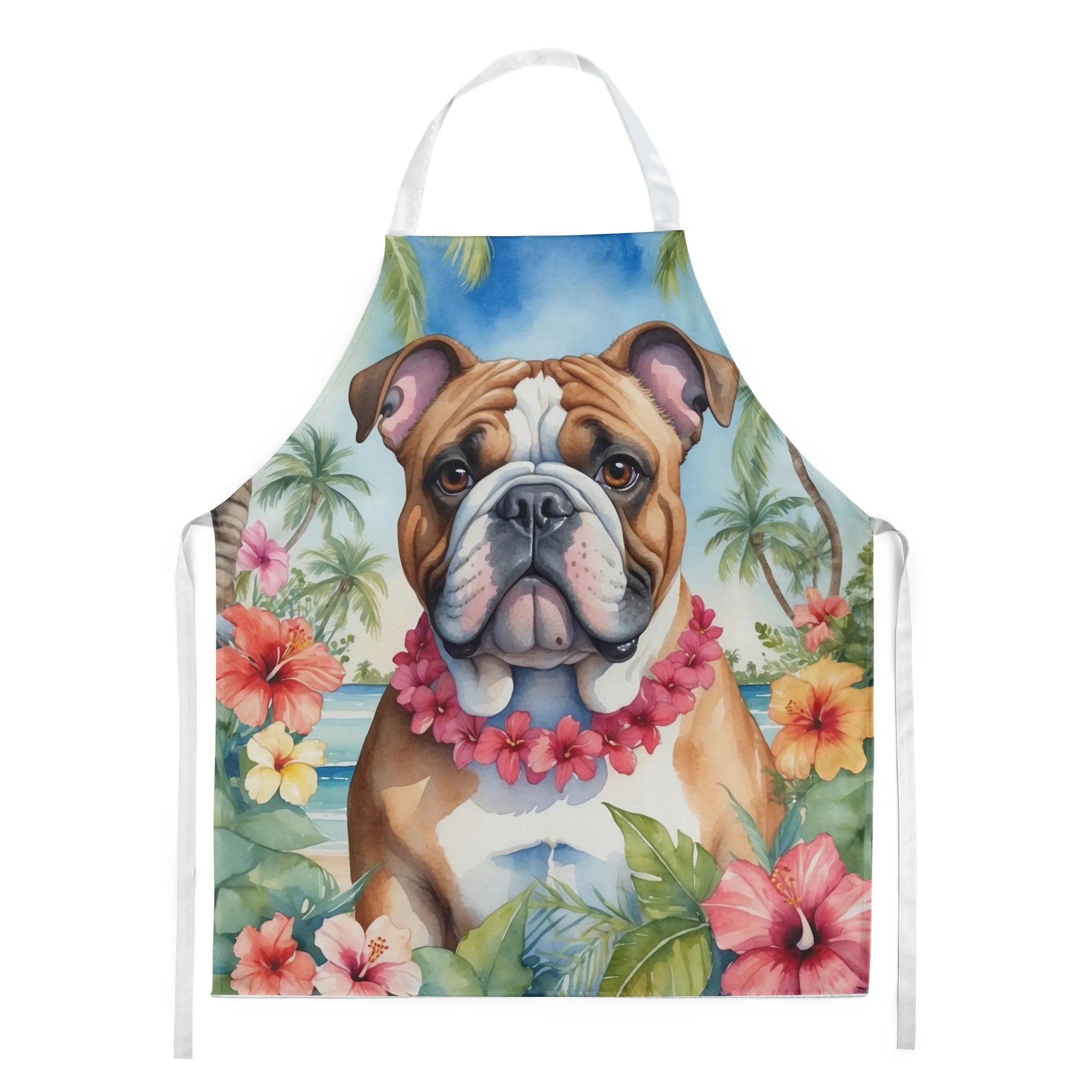 Luau Party Apron - Size: LARGE | Pack Of: 1 | Collection name: Luau party