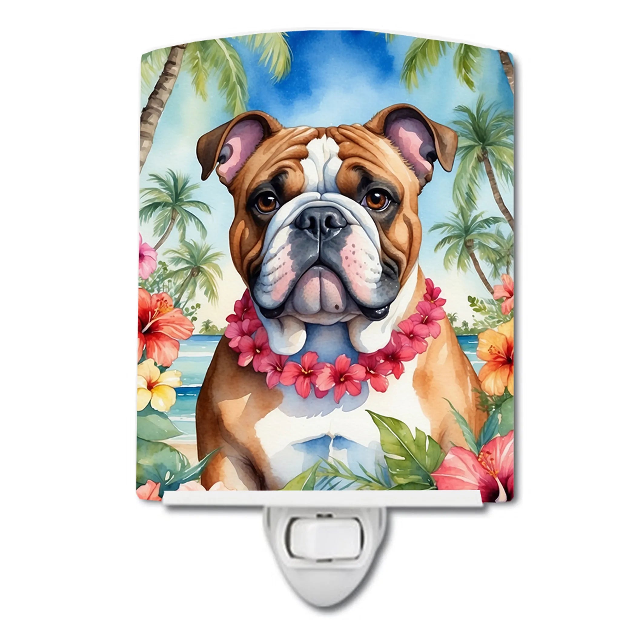 Luau Party Ceramic Night Light - Pack Of: 1 | Collection name: Luau party