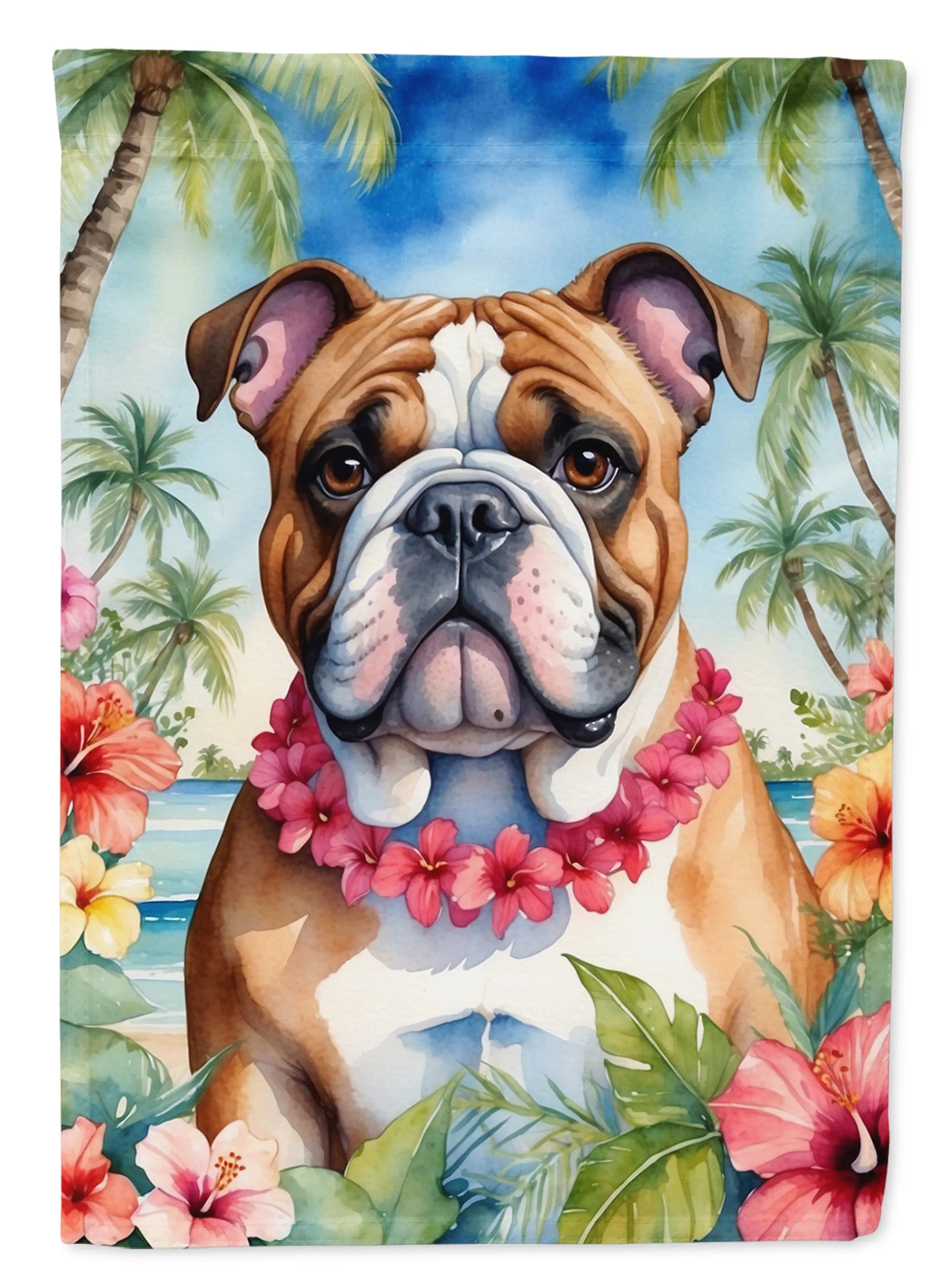 Luau Party Decorative Flag - Size: GARDEN SIZE | Pack Of: 1 | Collection name: Luau party