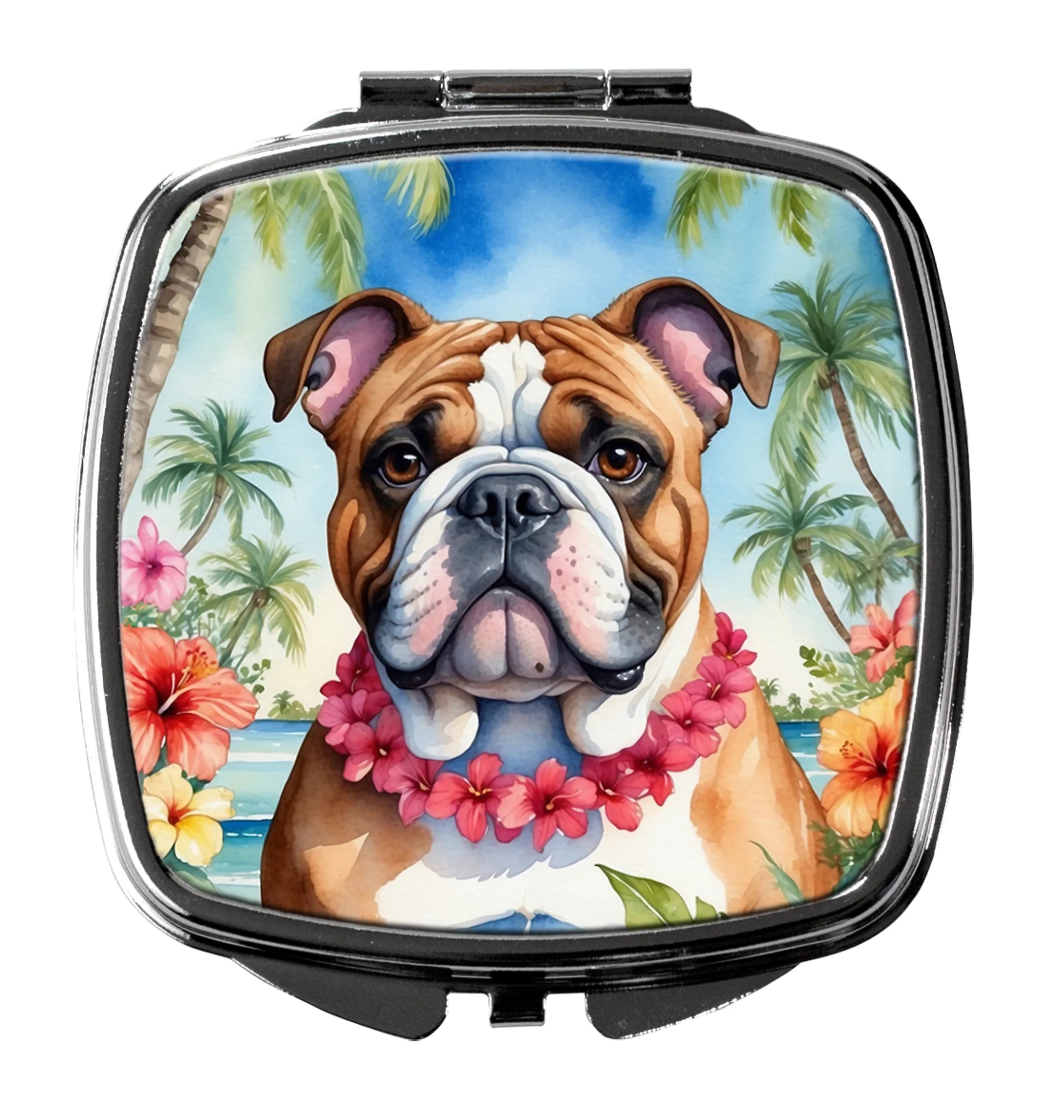 Luau Party Compact Mirror - Pack Of: 1 | Collection name: Luau party