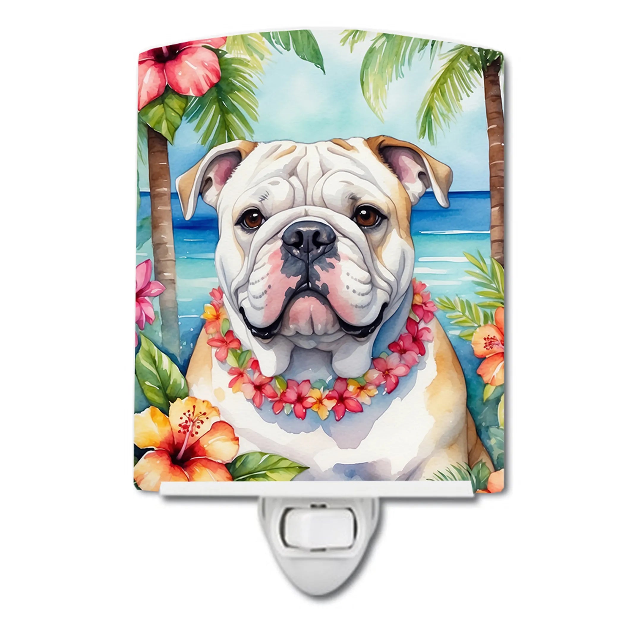 Luau Party Ceramic Night Light - Pack Of: 1 | Collection name: Luau party
