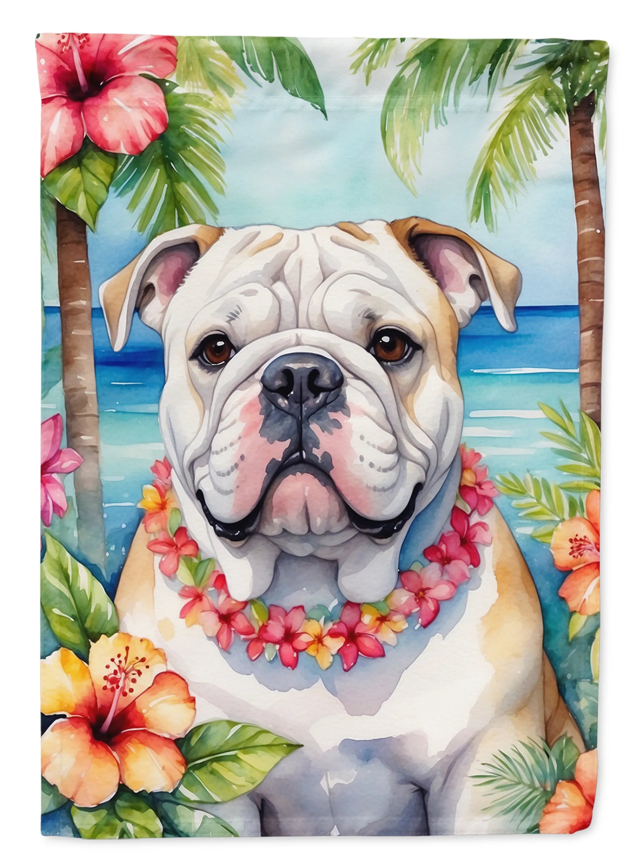 Luau Party Decorative Flag - Size: GARDEN SIZE | Pack Of: 1 | Collection name: Luau party