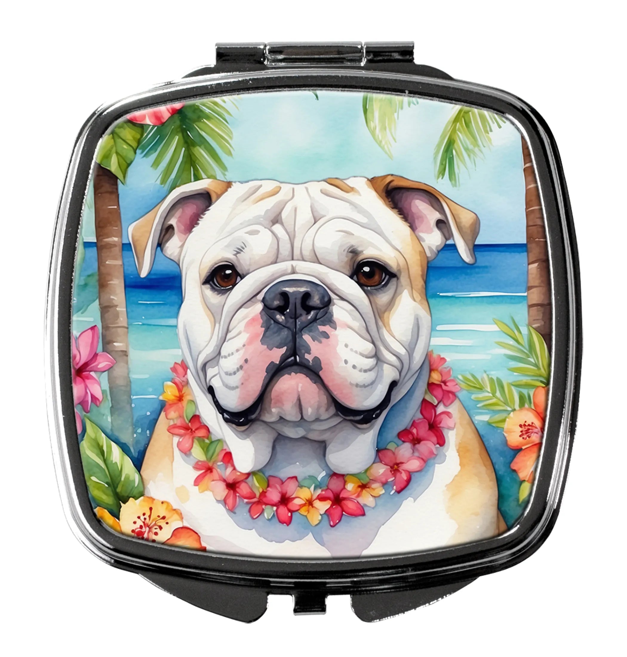 Luau Party Compact Mirror - Pack Of: 1 | Collection name: Luau party