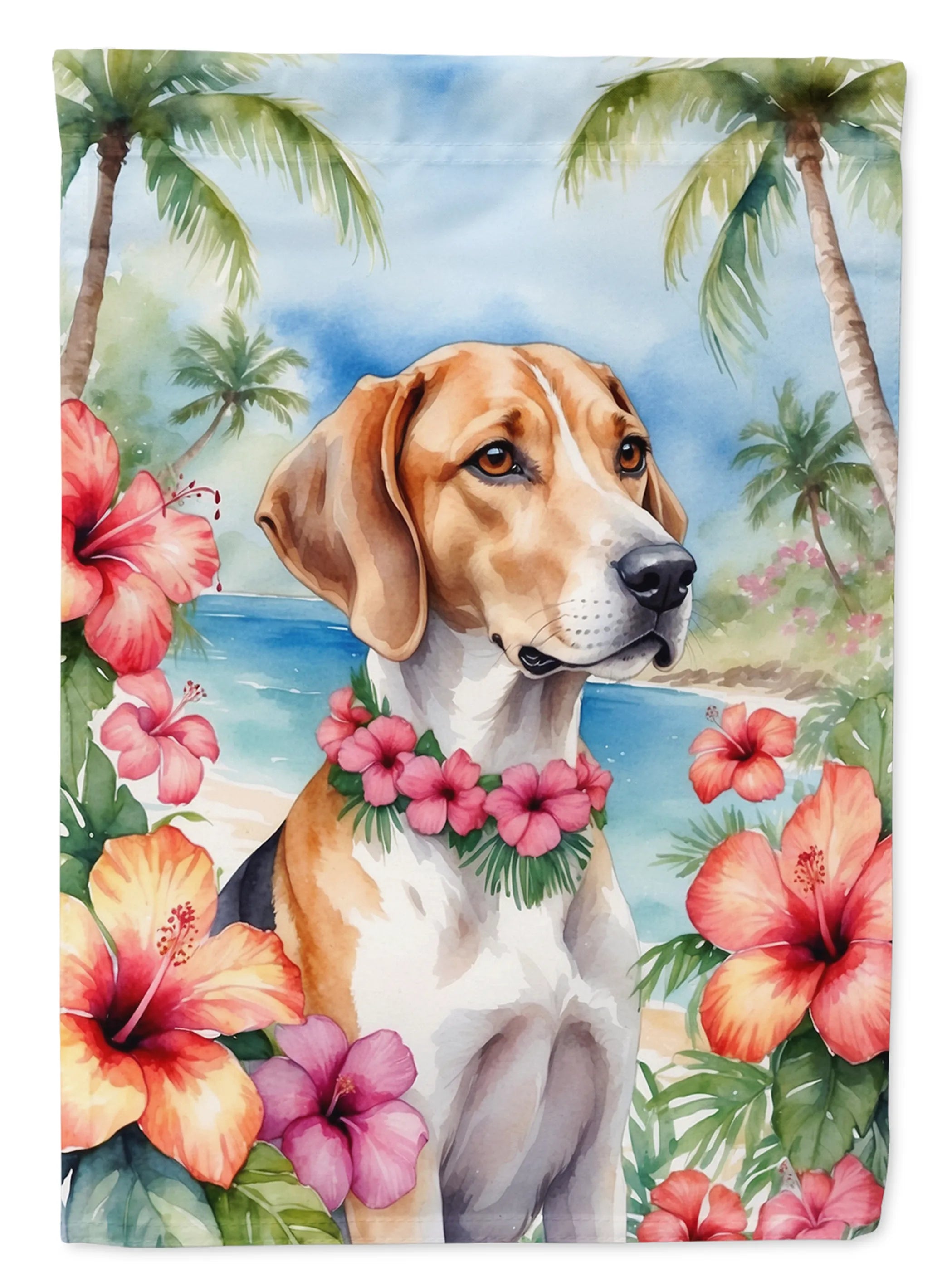 Luau Party Decorative Flag - Size: GARDEN SIZE | Pack Of: 1 | Collection name: Luau party