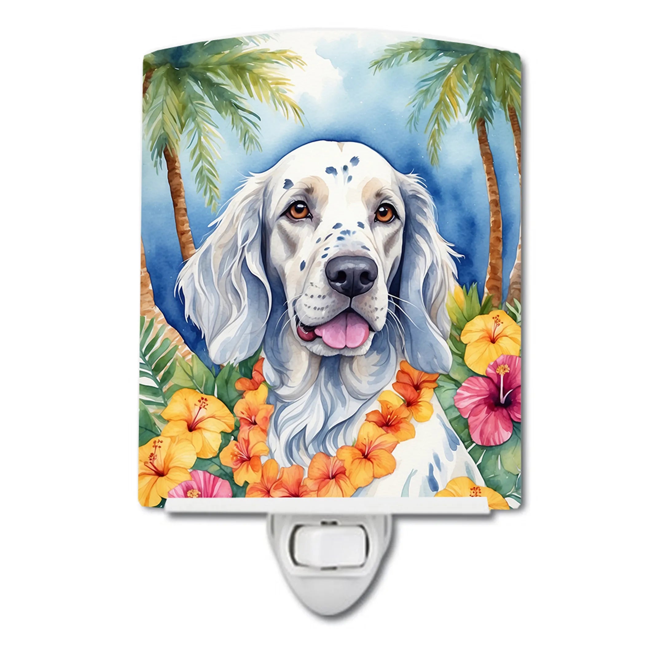 Luau Party Ceramic Night Light - Pack Of: 1 | Collection name: Luau party