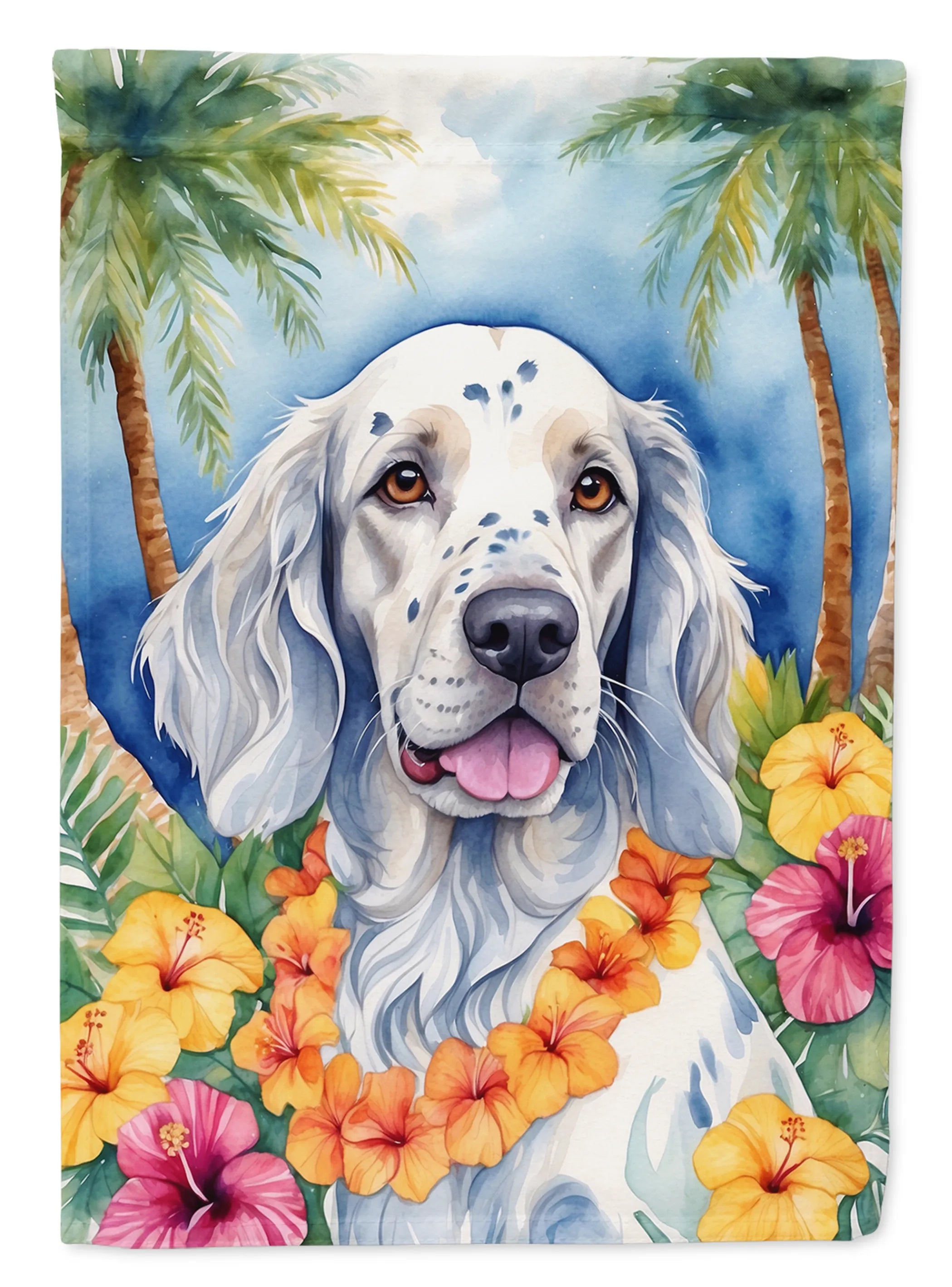 Luau Party Decorative Flag - Size: GARDEN SIZE | Pack Of: 1 | Collection name: Luau party