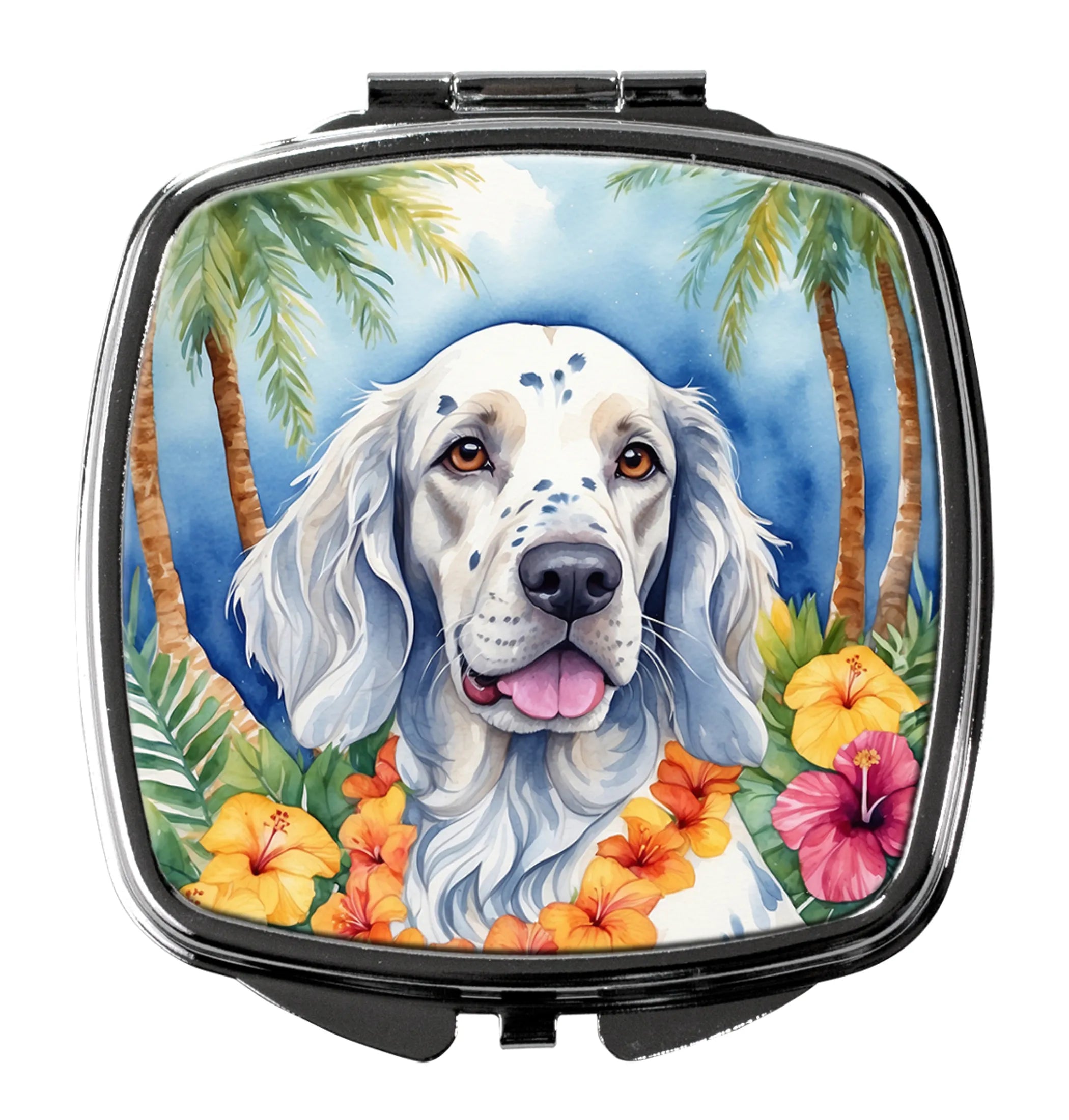 Luau Party Compact Mirror - Pack Of: 1 | Collection name: Luau party