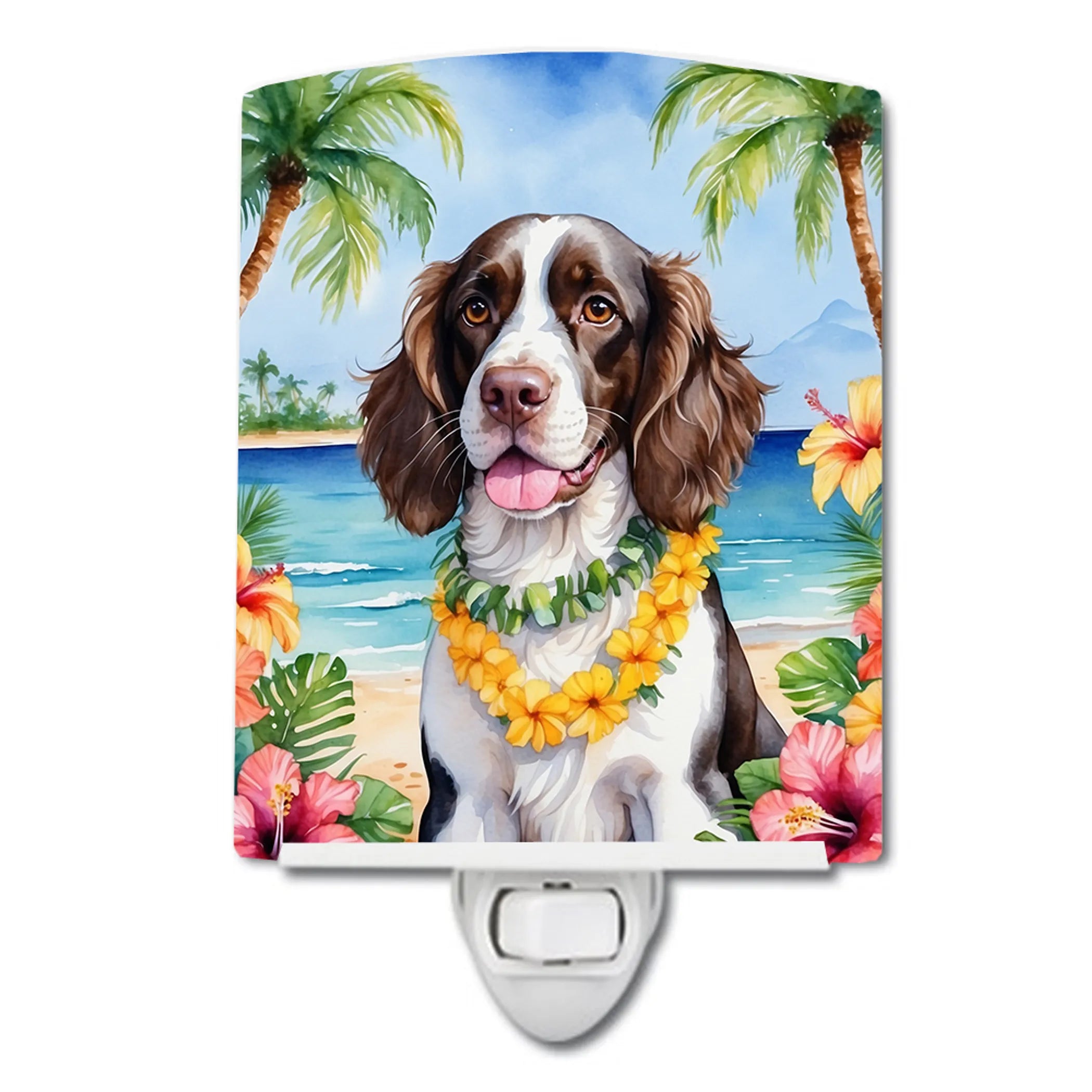 Luau Party Ceramic Night Light - Pack Of: 1 | Collection name: Luau party