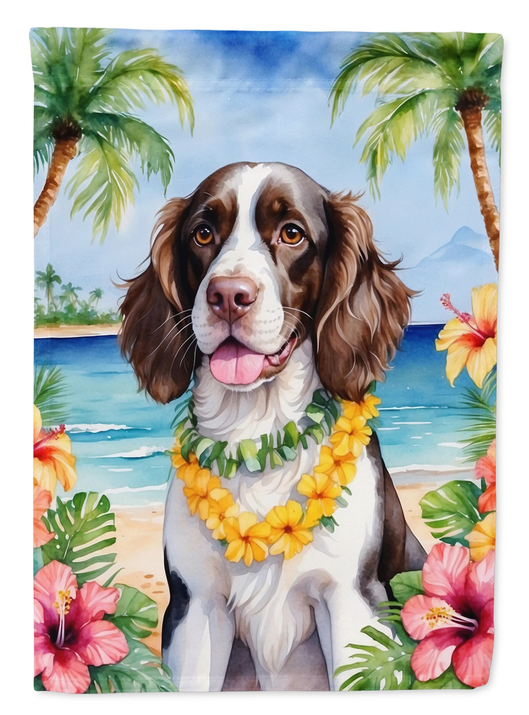 Luau Party Decorative Flag - Size: GARDEN SIZE | Pack Of: 1 | Collection name: Luau party