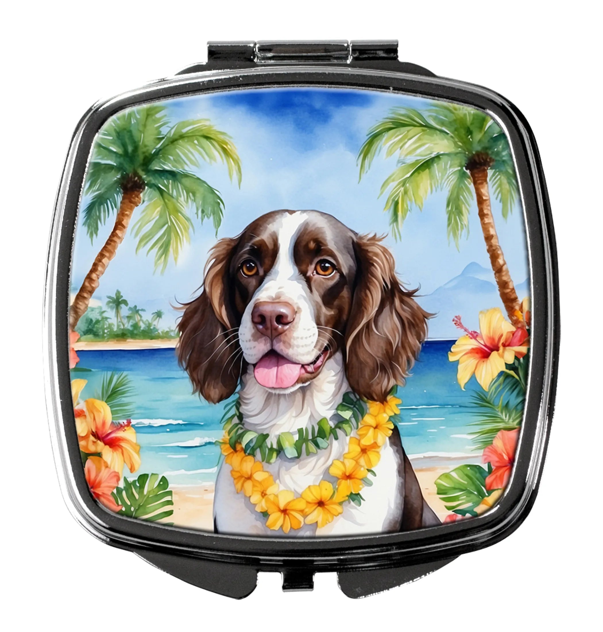 Luau Party Compact Mirror - Pack Of: 1 | Collection name: Luau party