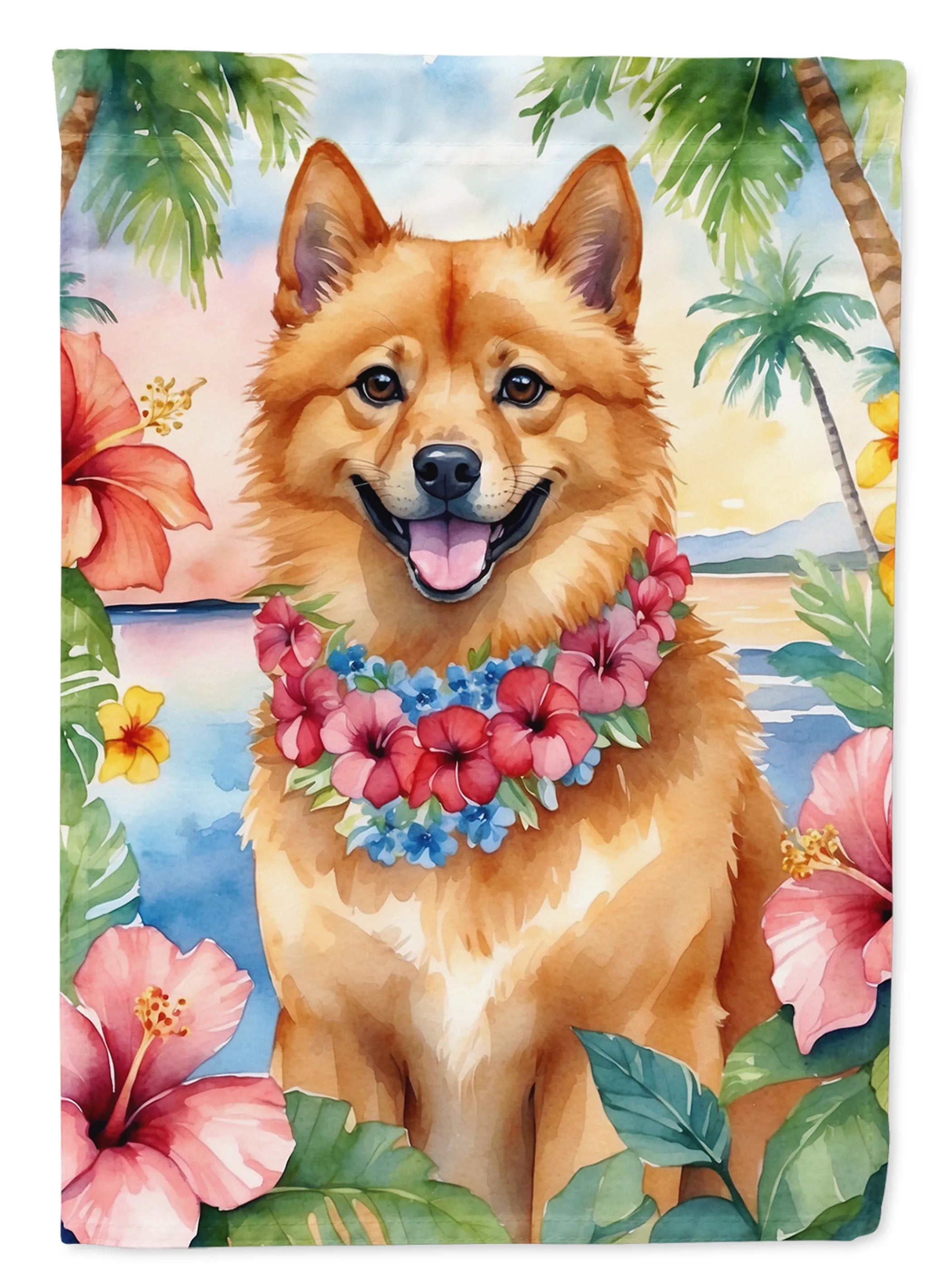 Luau Party Decorative Flag - Size: GARDEN SIZE | Pack Of: 1 | Collection name: Luau party