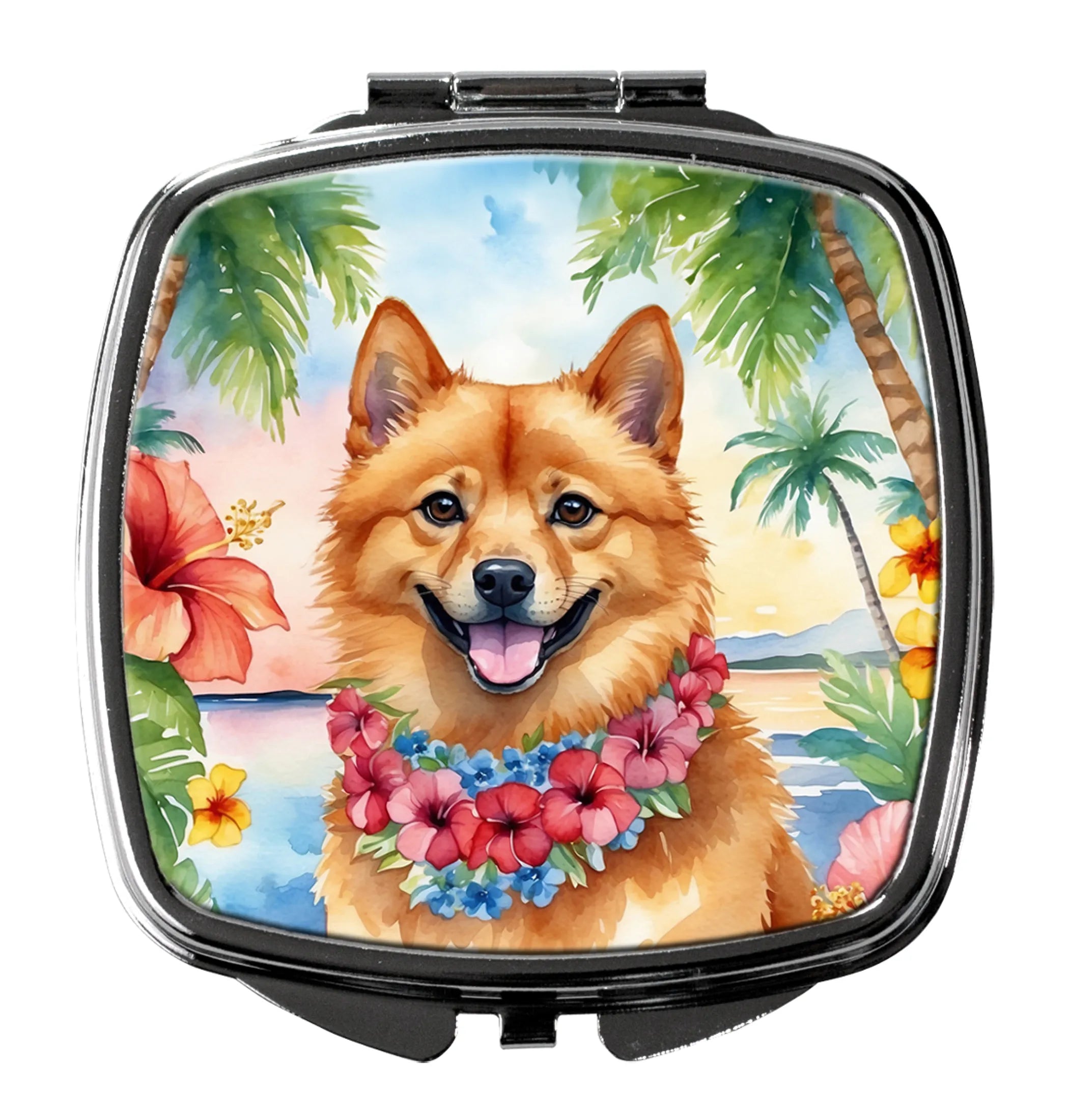 Luau Party Compact Mirror - Pack Of: 1 | Collection name: Luau party