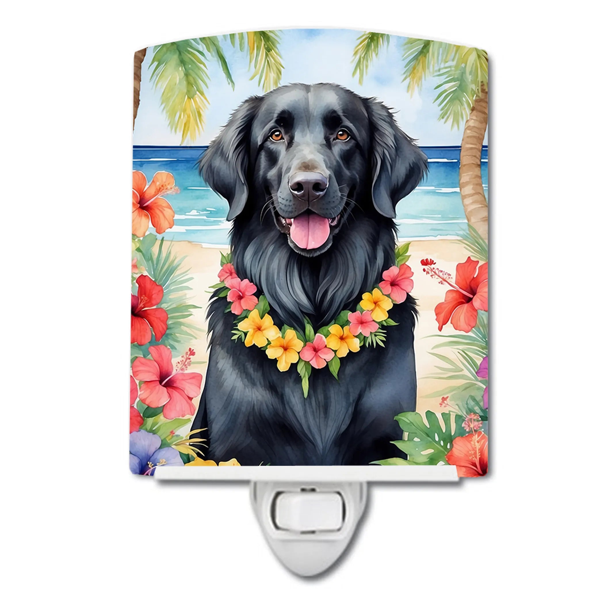 Luau Party Ceramic Night Light - Pack Of: 1 | Collection name: Luau party