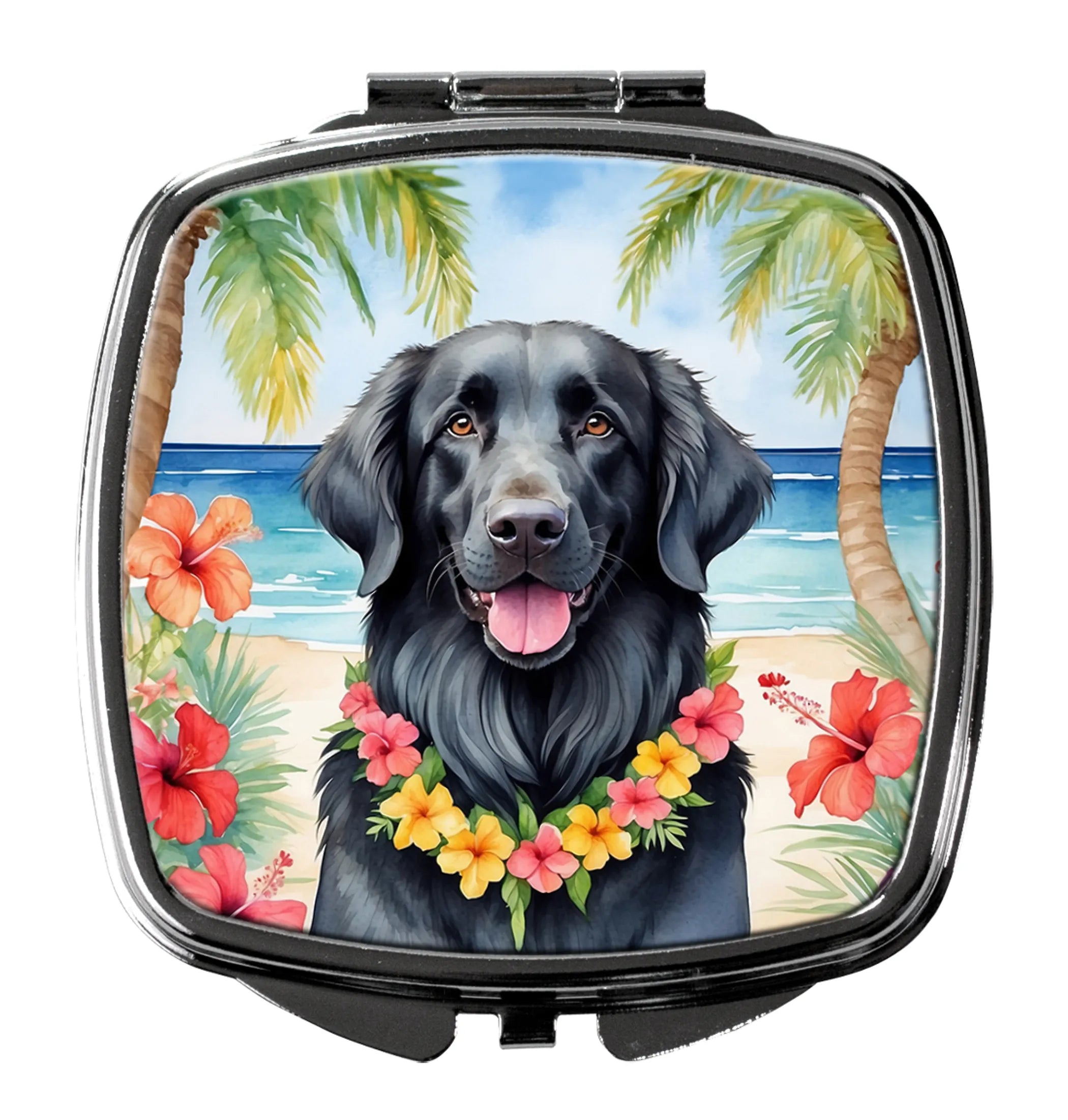 Luau Party Compact Mirror - Pack Of: 1 | Collection name: Luau party