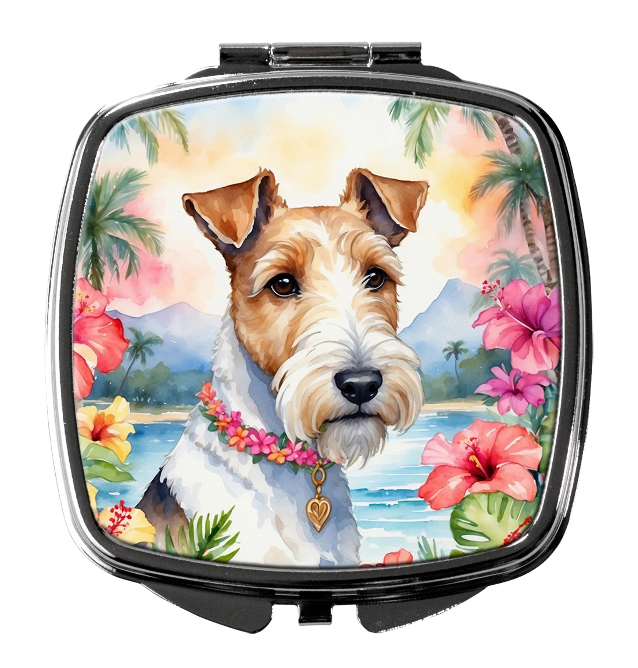 Luau Party Compact Mirror - Pack Of: 1 | Collection name: Luau party